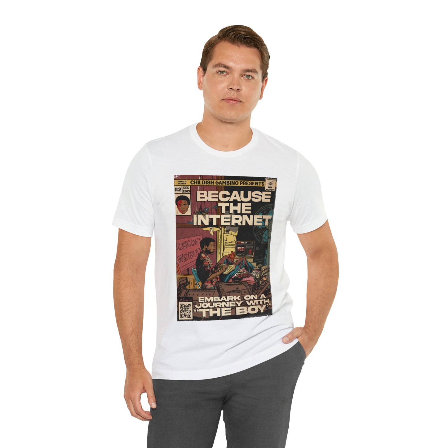 Childish Gambino- Because The Internet - Unisex Jersey Short Sleeve Tee