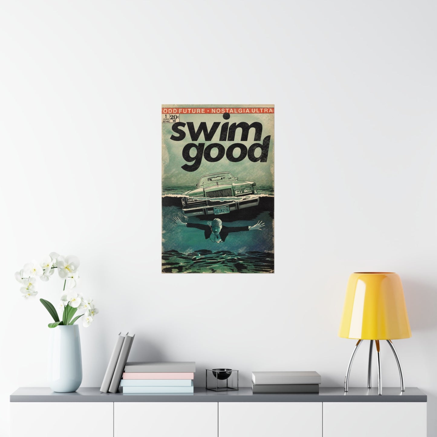 Frank Ocean- Swim Good - Vertical Matte Poster