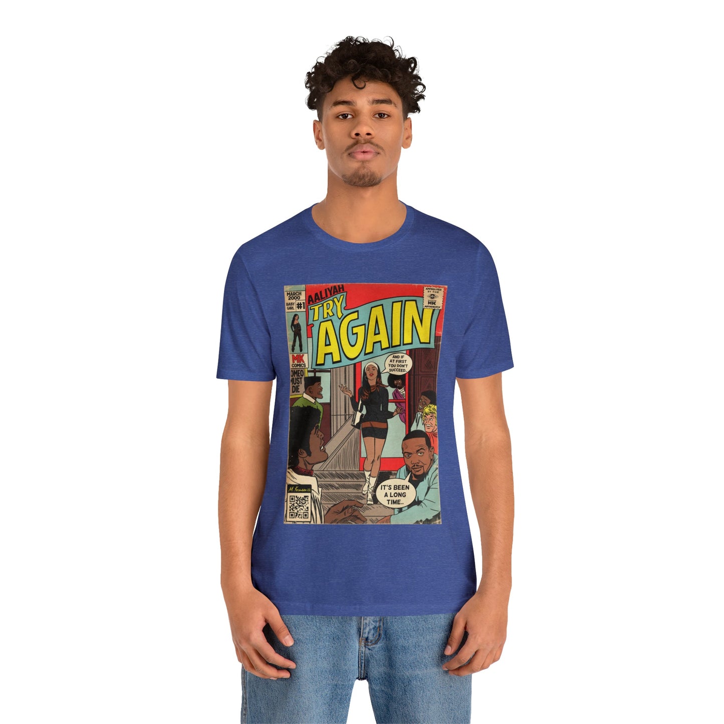 Aaliyah - Try Again - Unisex Jersey Short Sleeve Tee