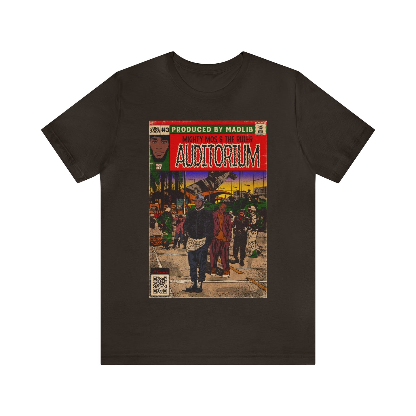 Mos Def & Slick Rick - Auditorium- Unisex Jersey Short Sleeve Tee