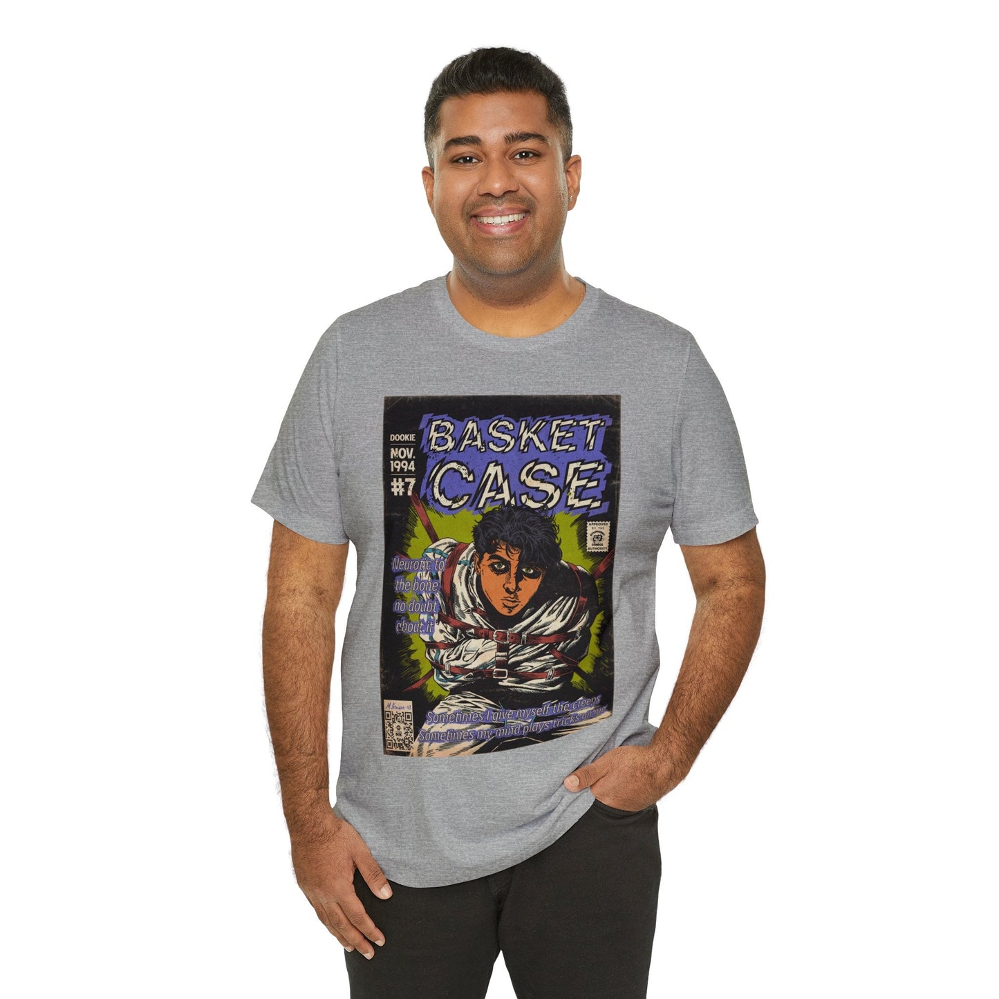 Green Day - Basket Case - Unisex Jersey Short Sleeve Tee