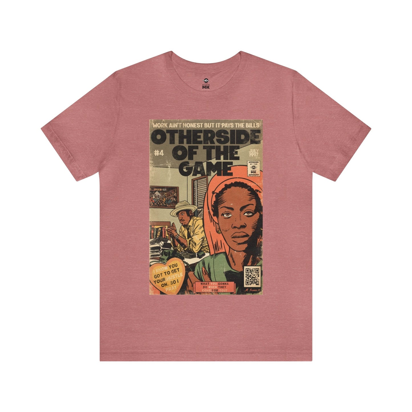 Erykah Badu - Otherside Of The Game - Unisex Jersey Short Sleeve Tee