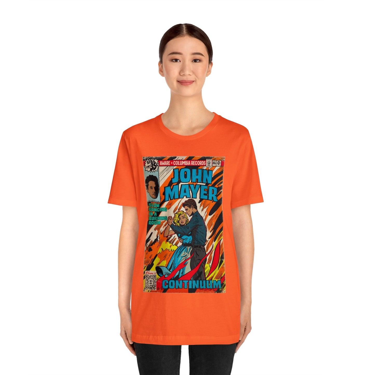 John Mayer - Slow Dancing in a Burning Room - Unisex Jersey Short Sleeve Tee