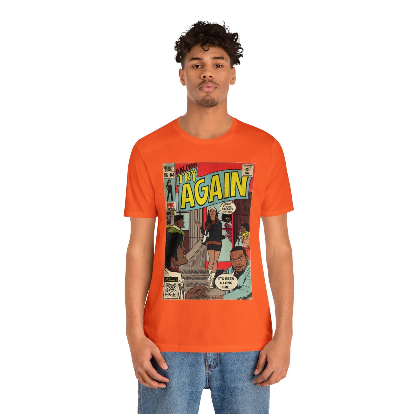 Aaliyah - Try Again - Unisex Jersey Short Sleeve Tee