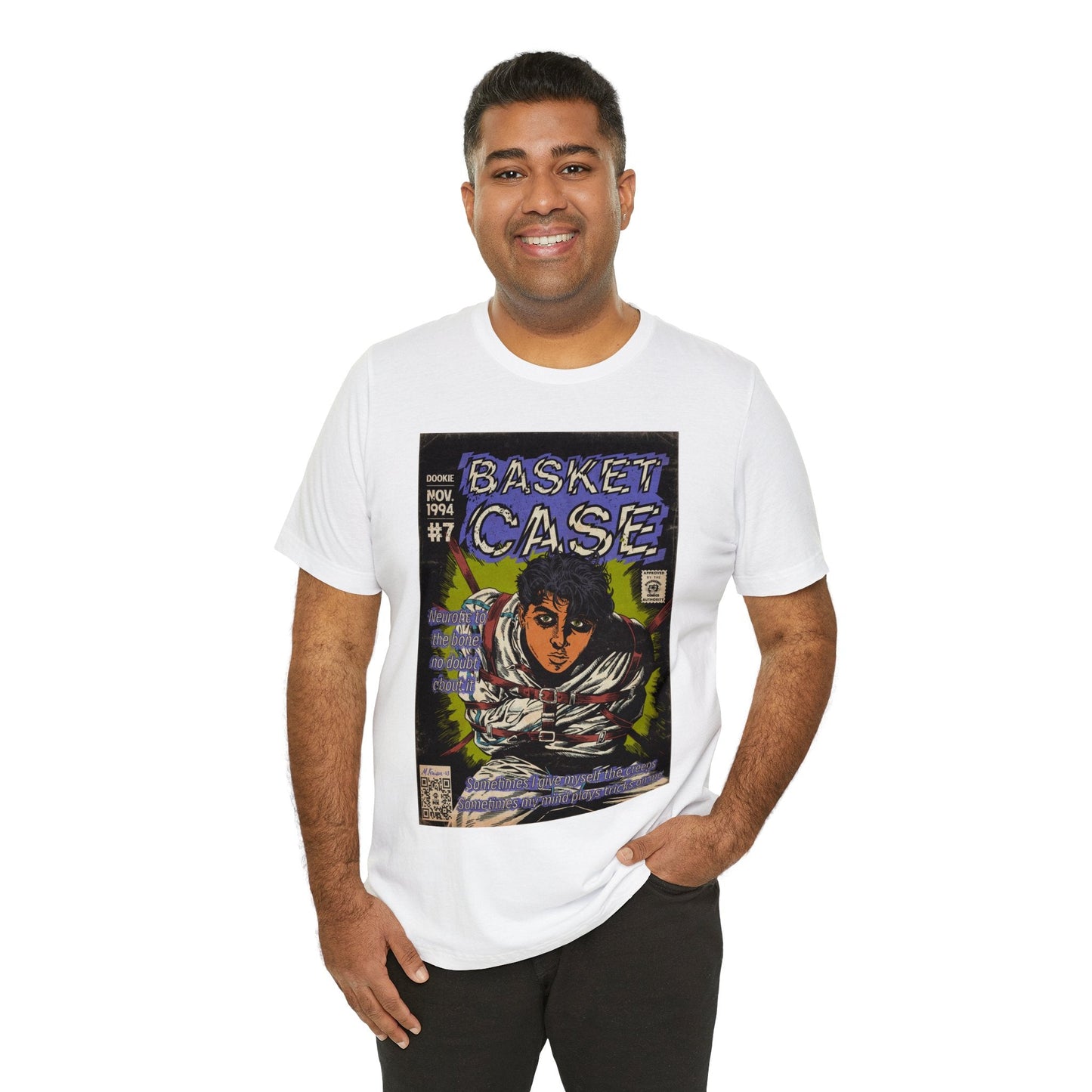 Green Day - Basket Case - Unisex Jersey Short Sleeve Tee