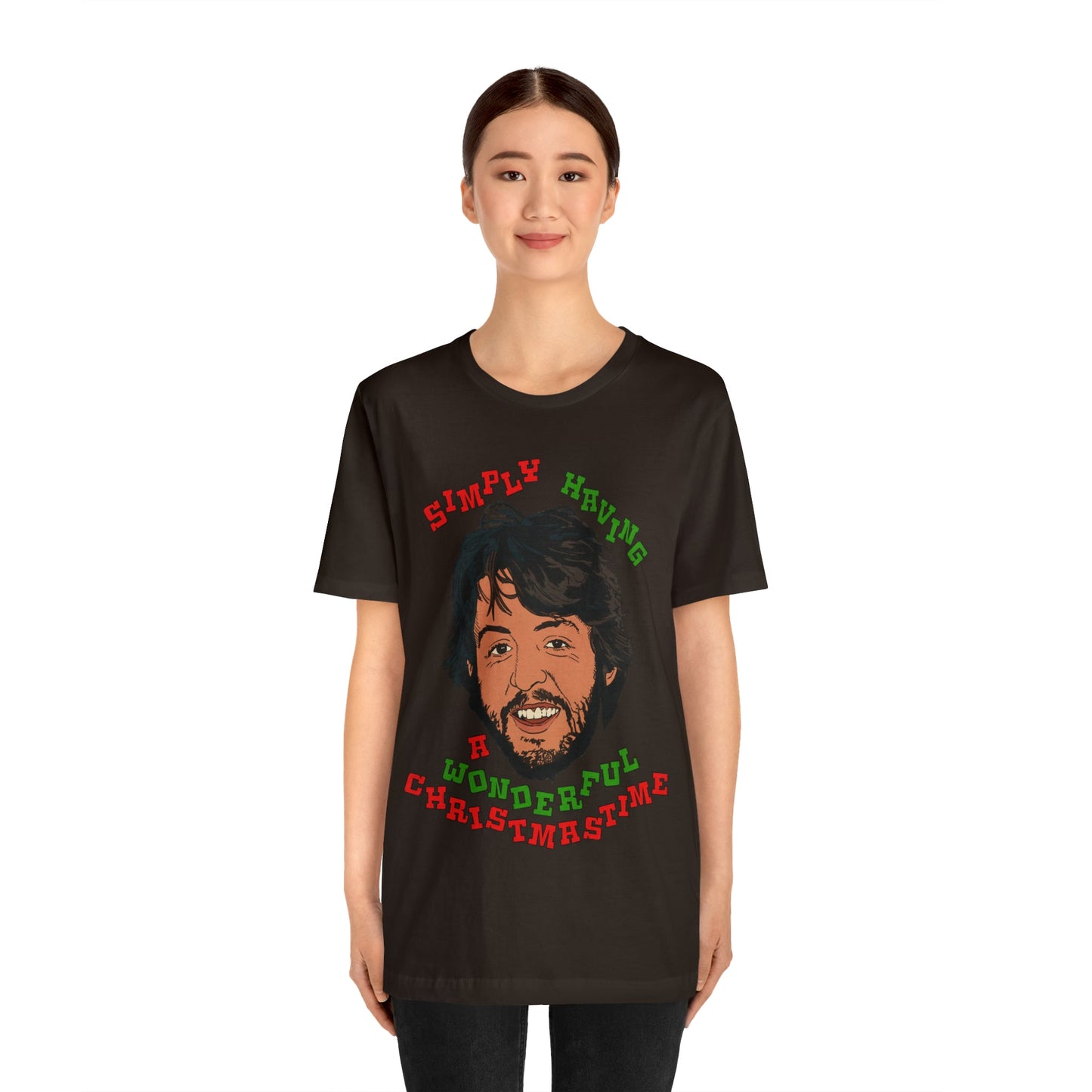 Paul McCartney - Wonderful Christmastime - Unisex Jersey Short Sleeve Tee