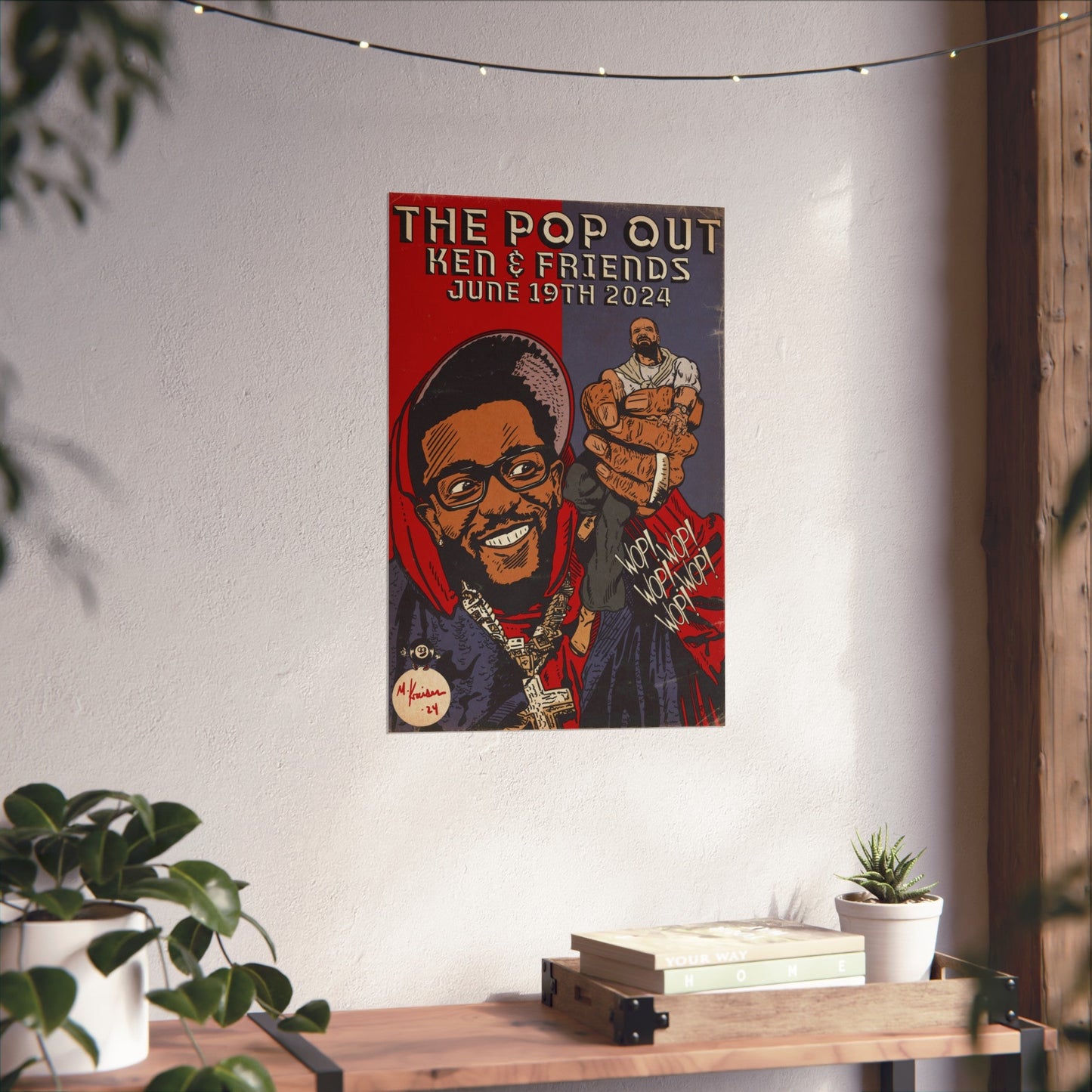 Kendrick Lamar - The Pop Out - Matte Vertical Poster