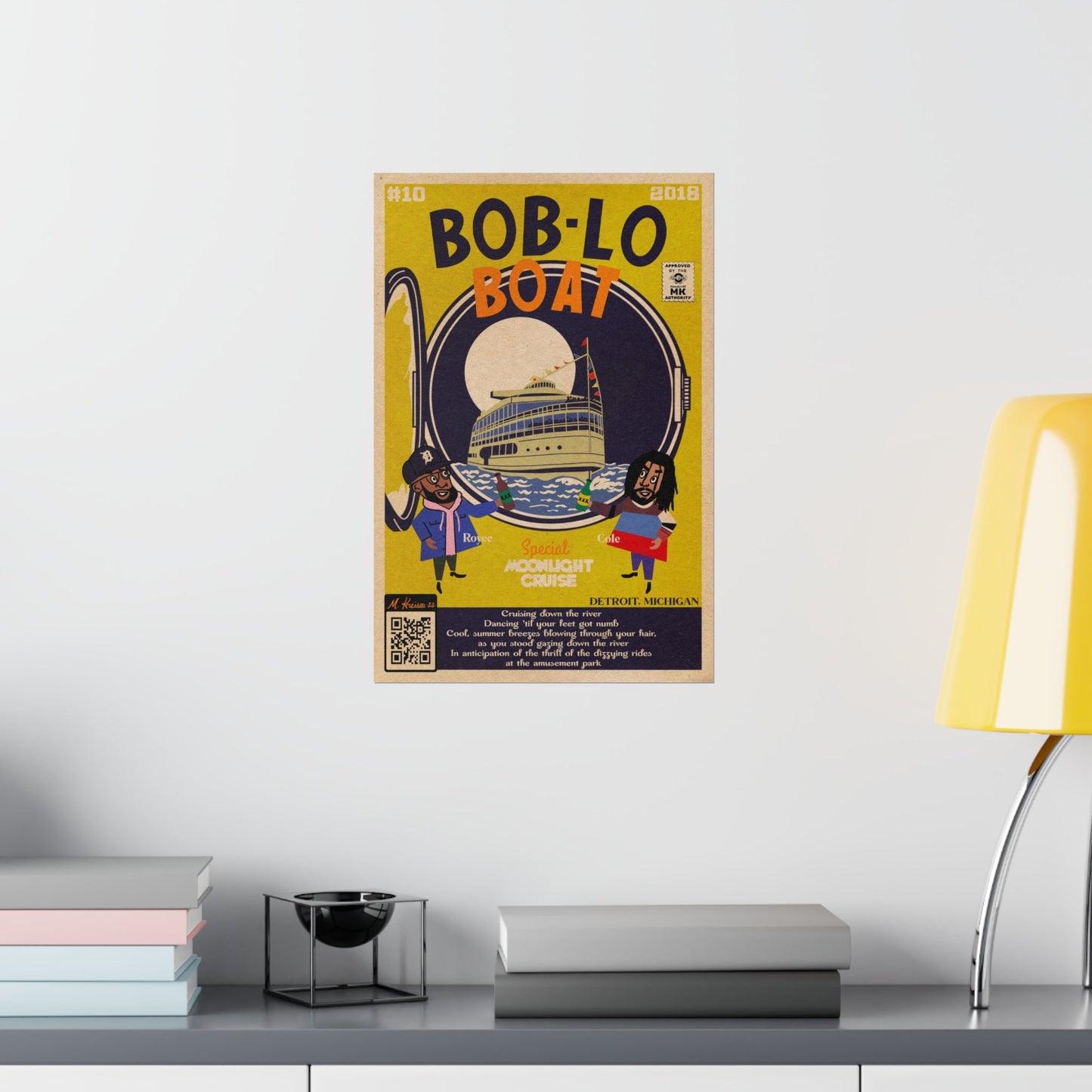 Royce Da 5’9 & J. Cole - Boblo Boat - Vertical Matte Poster