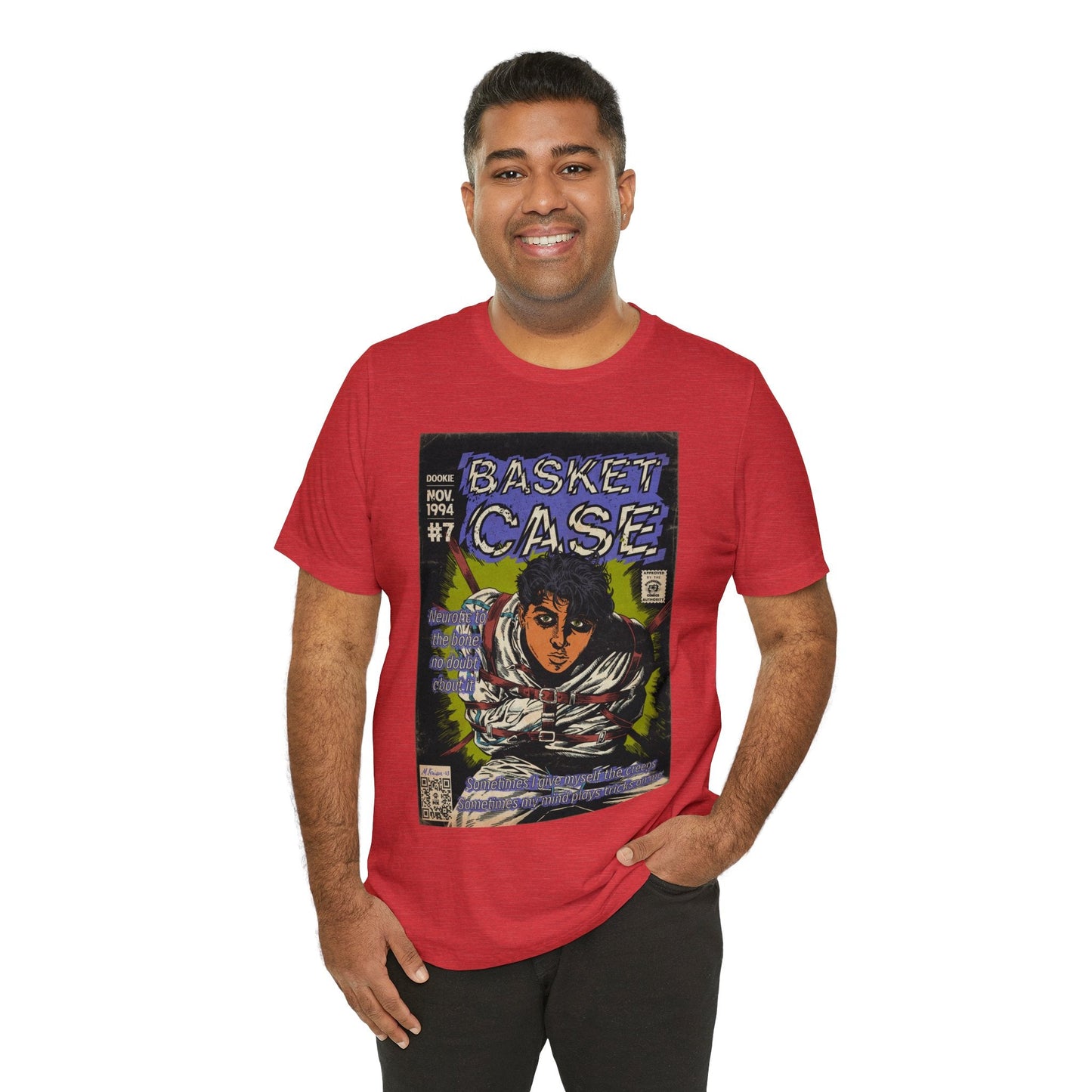 Green Day - Basket Case - Unisex Jersey Short Sleeve Tee