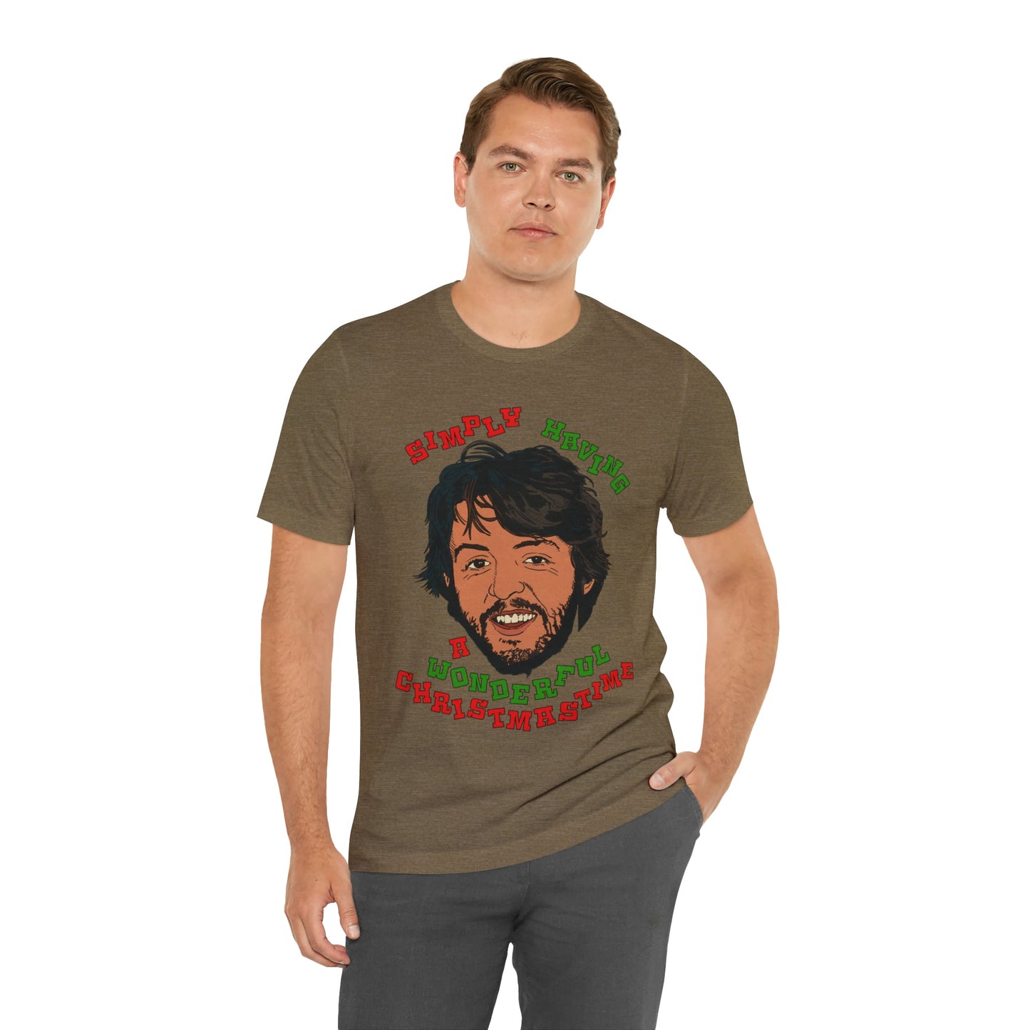 Paul McCartney - Wonderful Christmastime - Unisex Jersey Short Sleeve Tee