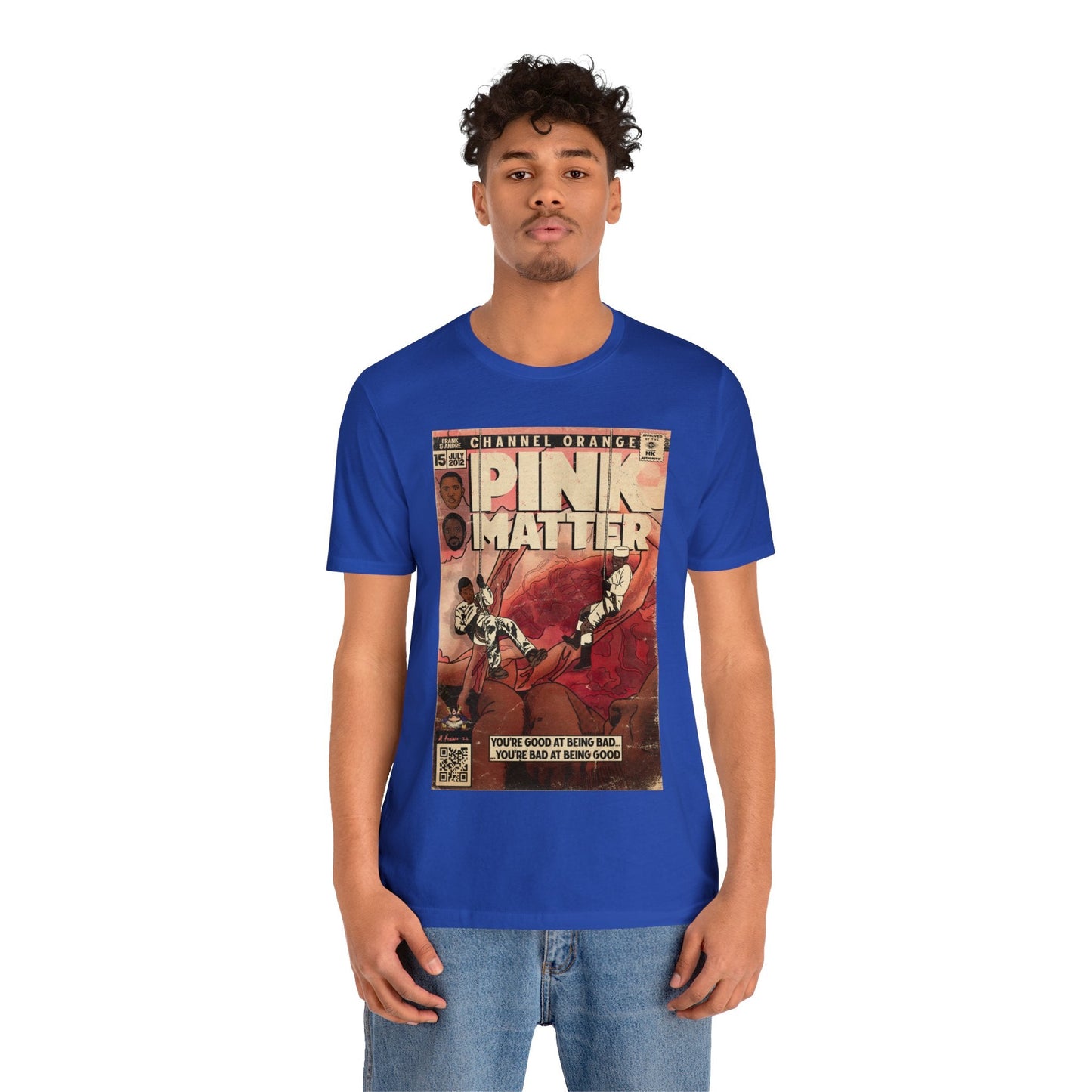 Frank Ocean & Andre 3000 - Pink Matter - Unisex Jersey Short Sleeve Tee