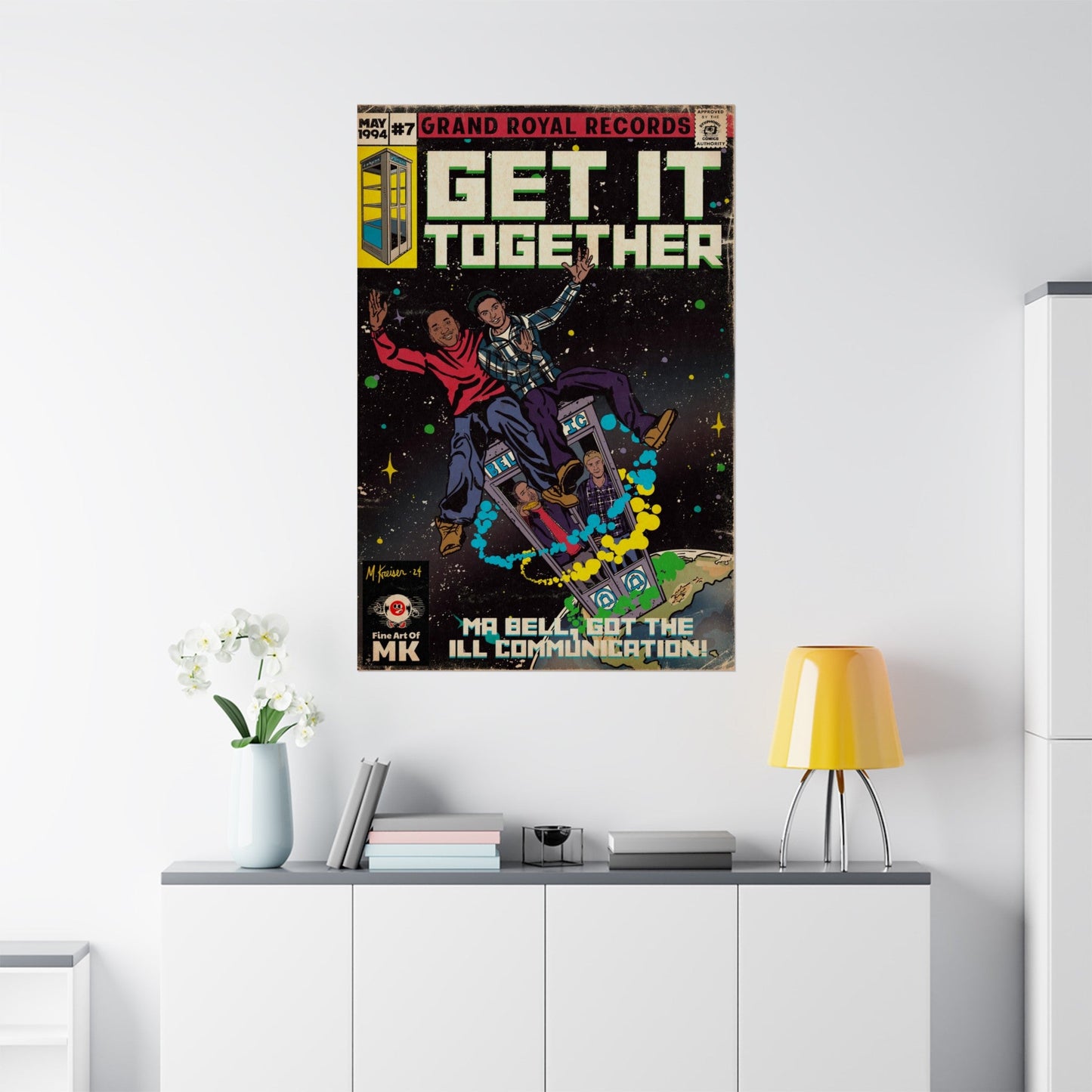 Beastie Boys & Q-Tip - Get it Together - Matte Vertical Posters