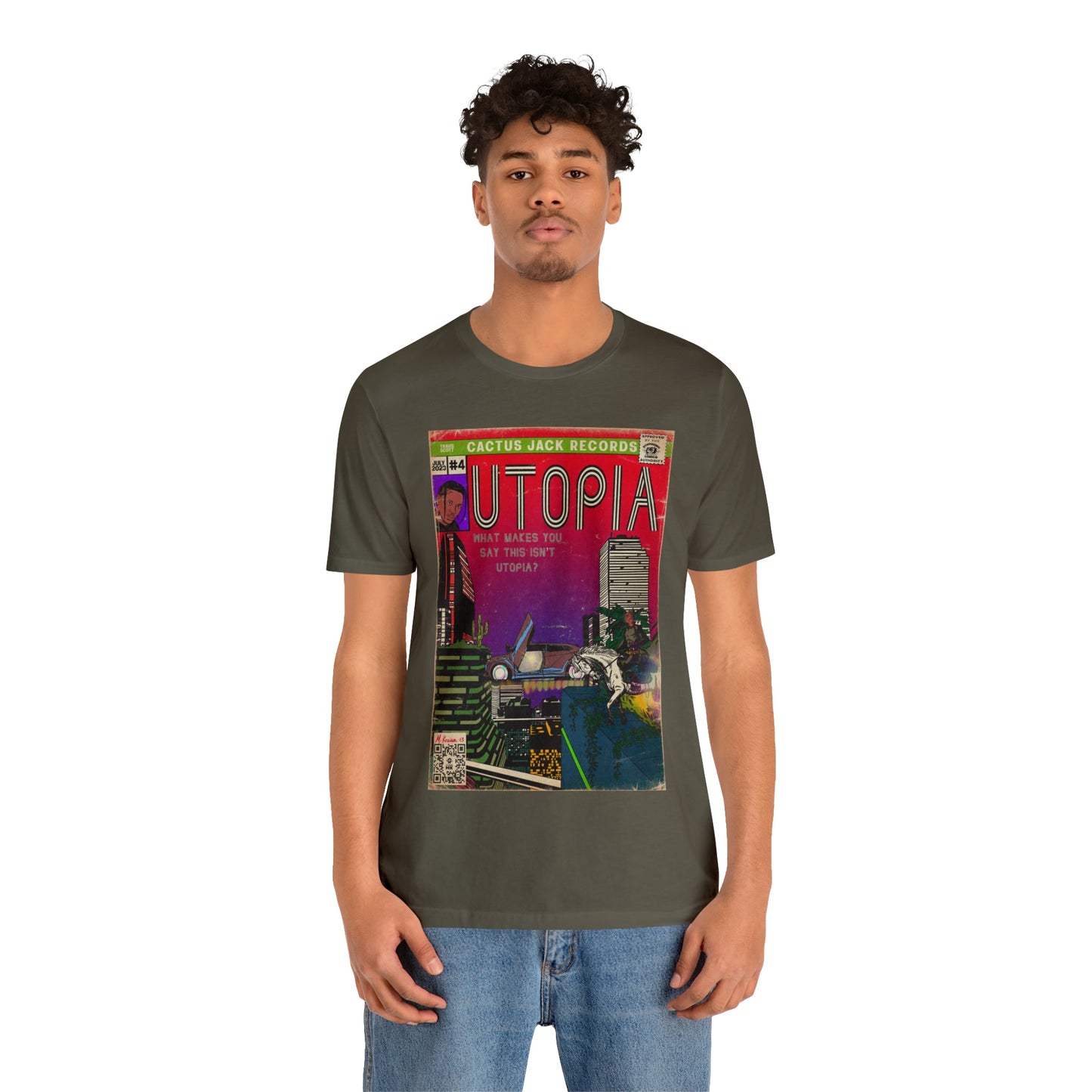 Travis Scott - Utopia - Unisex Jersey Short Sleeve Tee