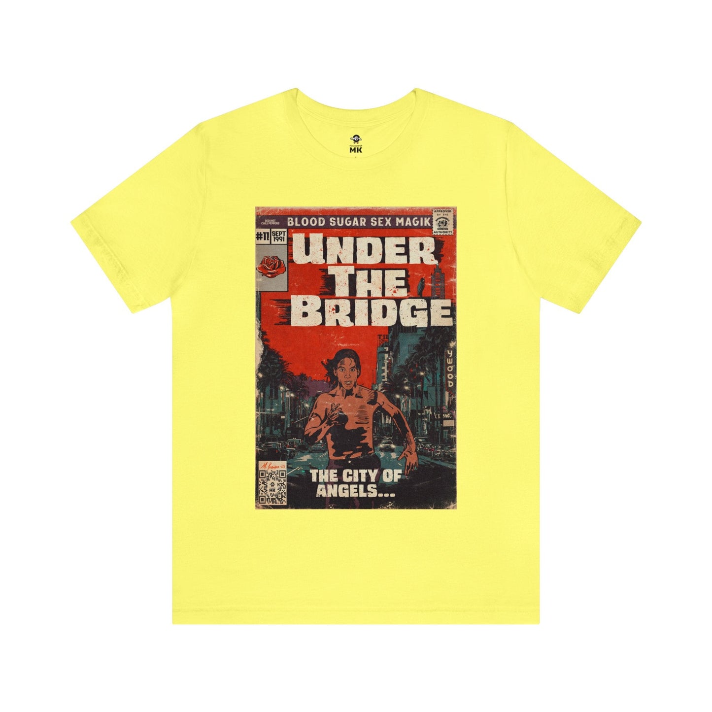 Red Hot Chili Peppers- Under The Bridge - Unisex Jersey Short Sleeve Tee