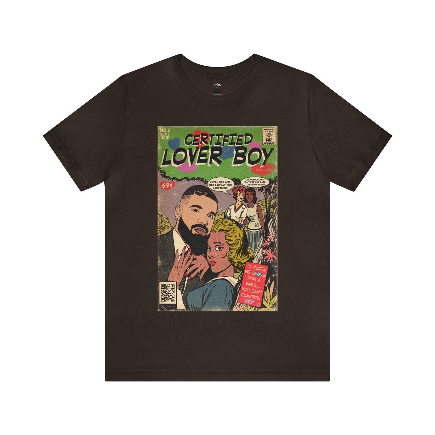 Drake - Certified Lover Boy - Hip Hop Comics - Unisex Jersey Short Sleeve Tee