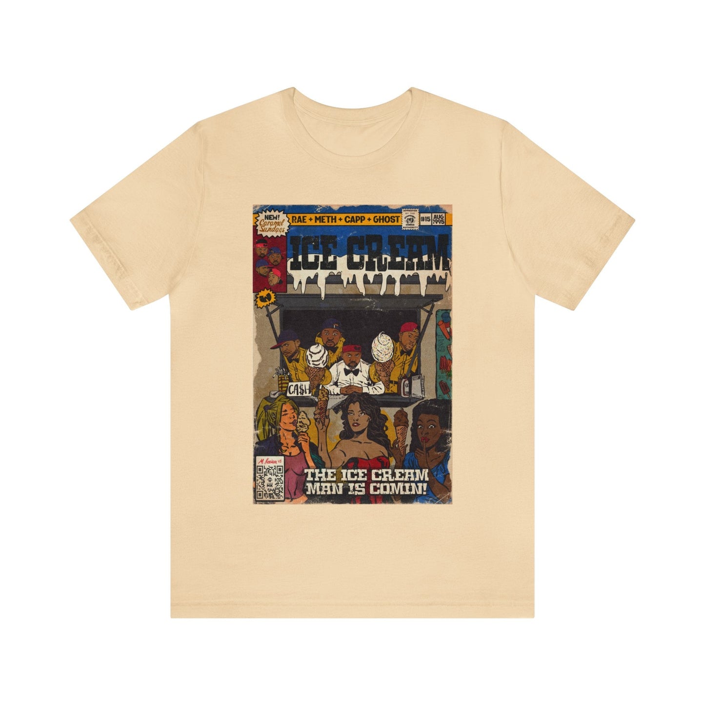 Raekwon- Ice Cream - Wu-Tang - Unisex Jersey Short Sleeve Tee