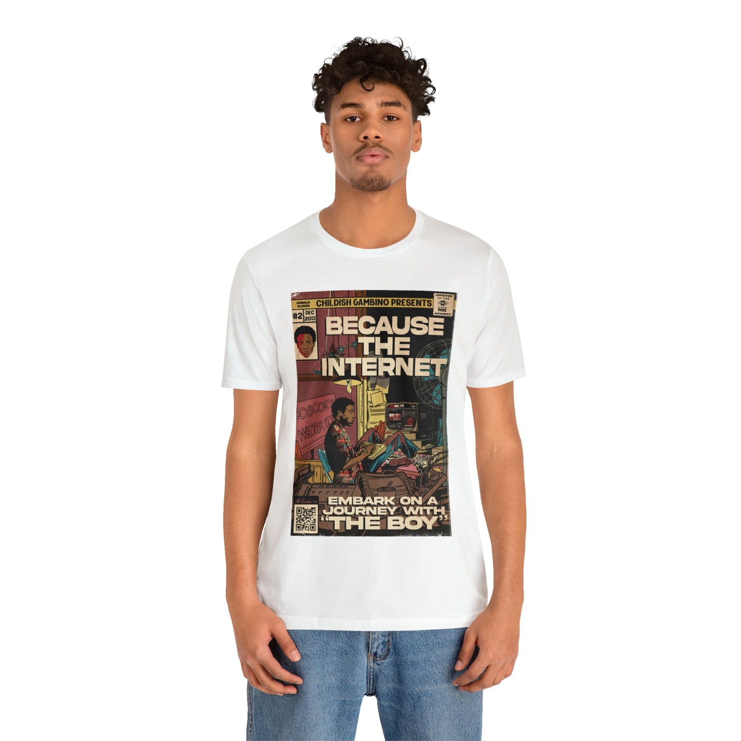 Childish Gambino- Because The Internet - Unisex Jersey Short Sleeve Tee