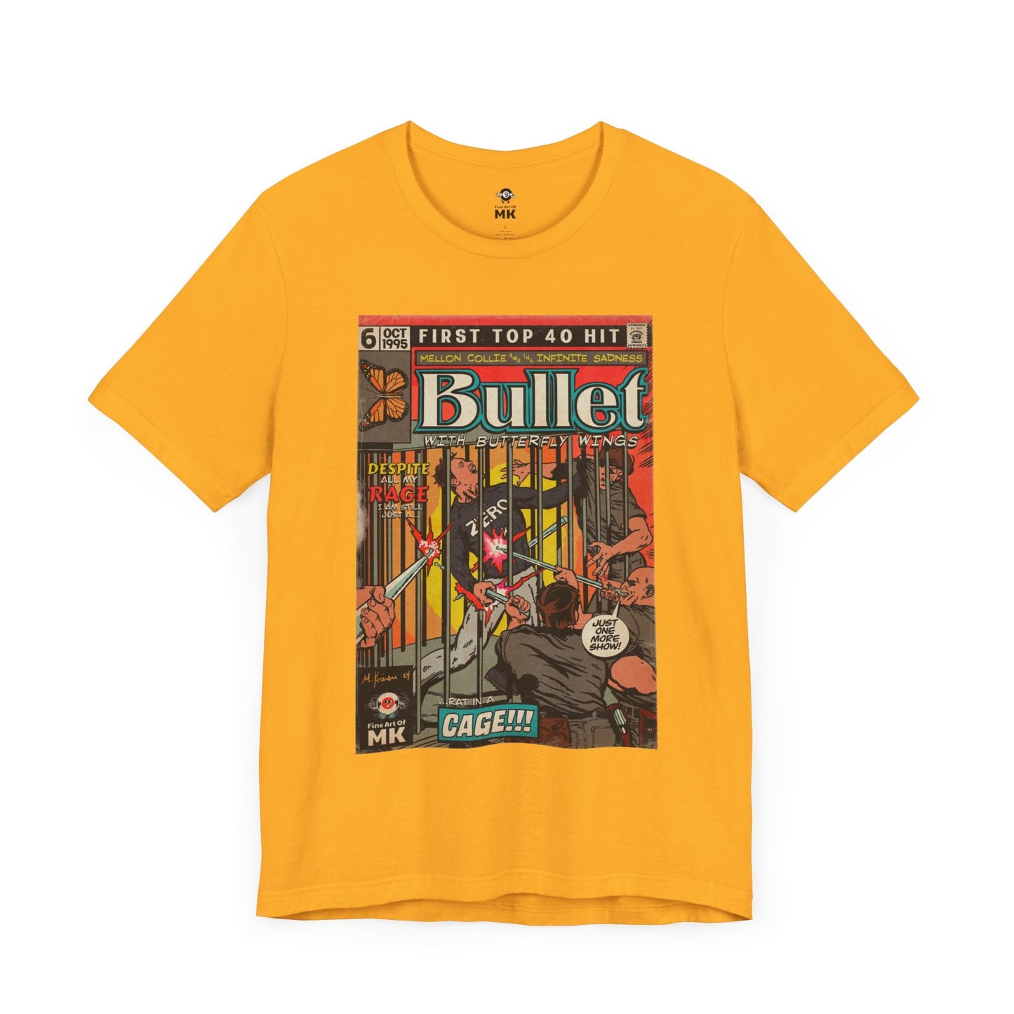 Smashing Pumpkins - Bullet With Butterfly Wings - Unisex Jersey Short Sleeve Tee