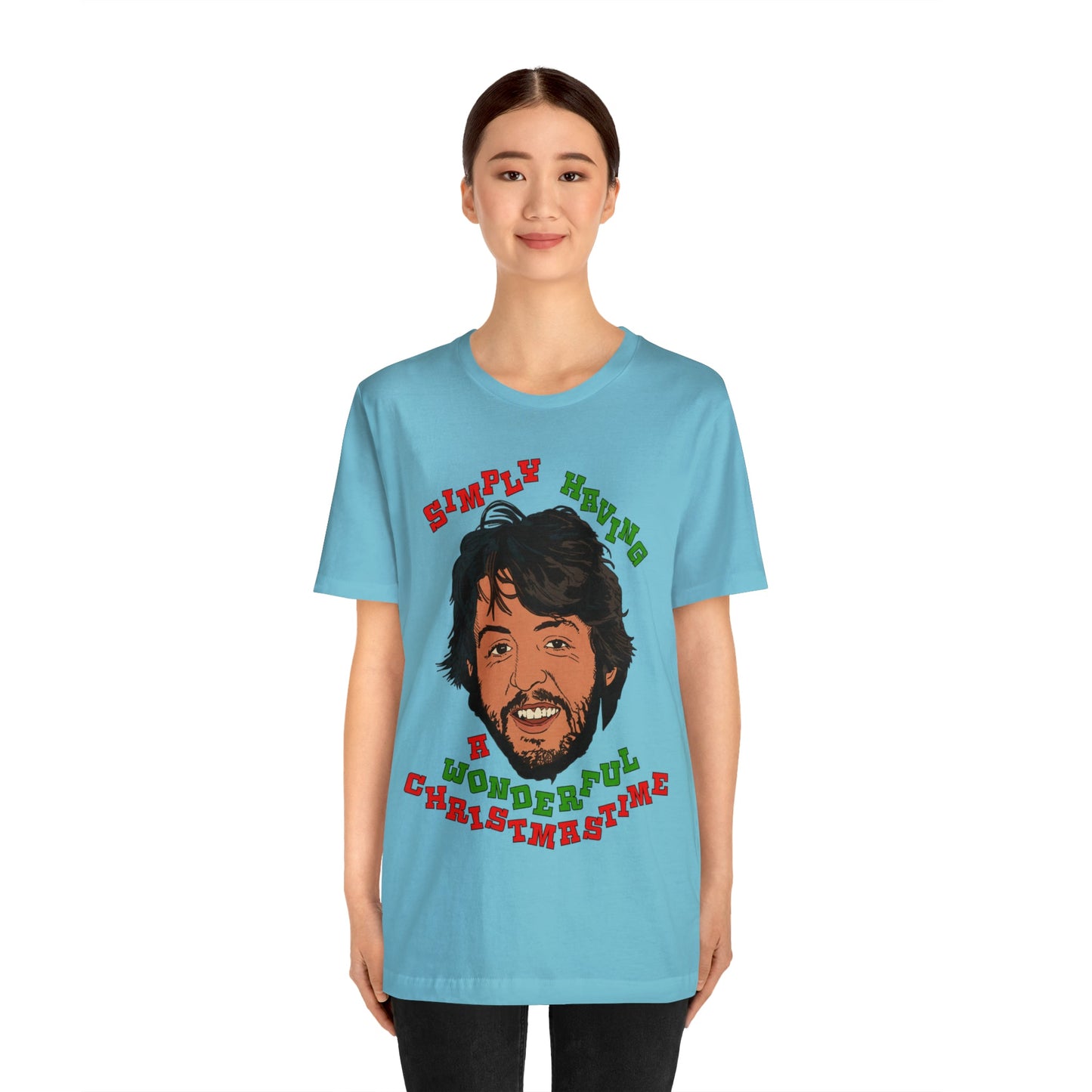 Paul McCartney - Wonderful Christmastime - Unisex Jersey Short Sleeve Tee