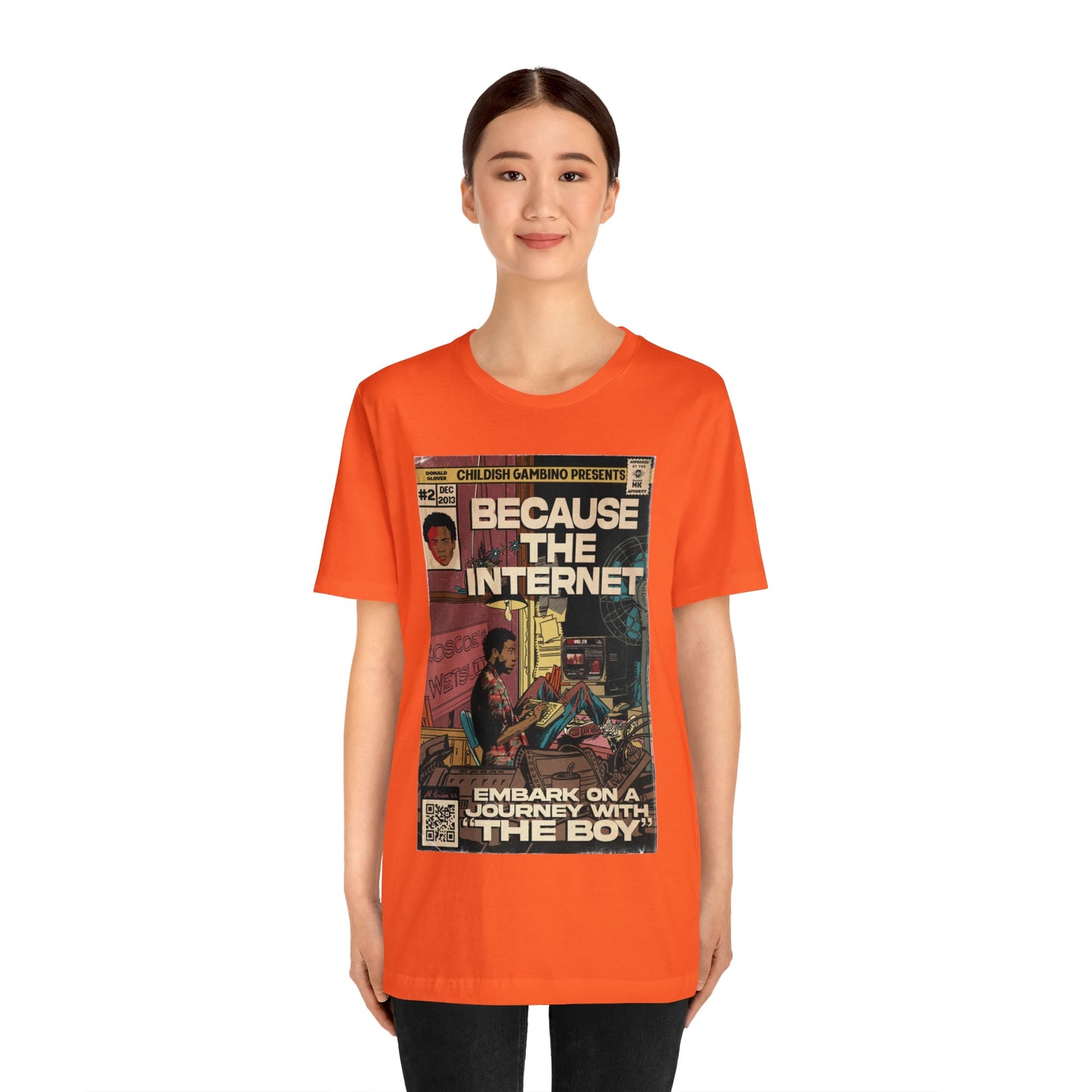 Childish Gambino- Because The Internet - Unisex Jersey Short Sleeve Tee