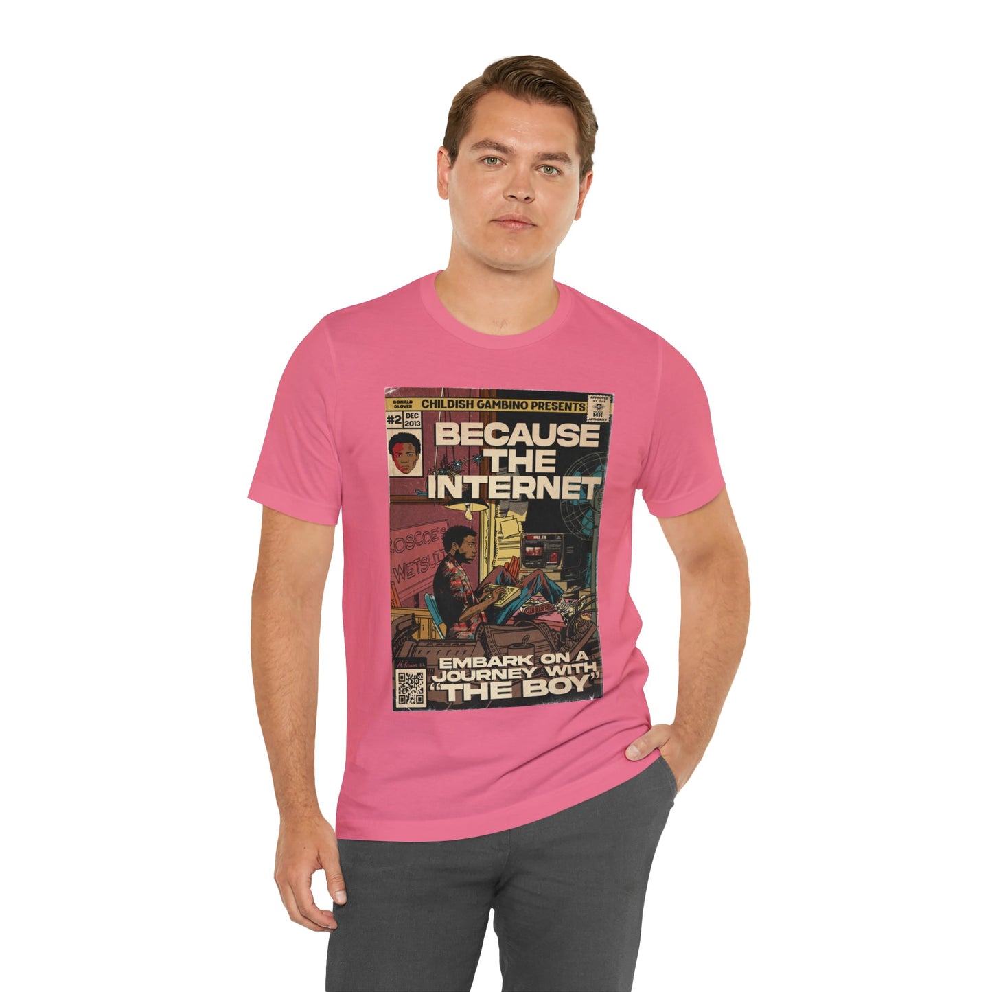 Childish Gambino- Because The Internet - Unisex Jersey Short Sleeve Tee