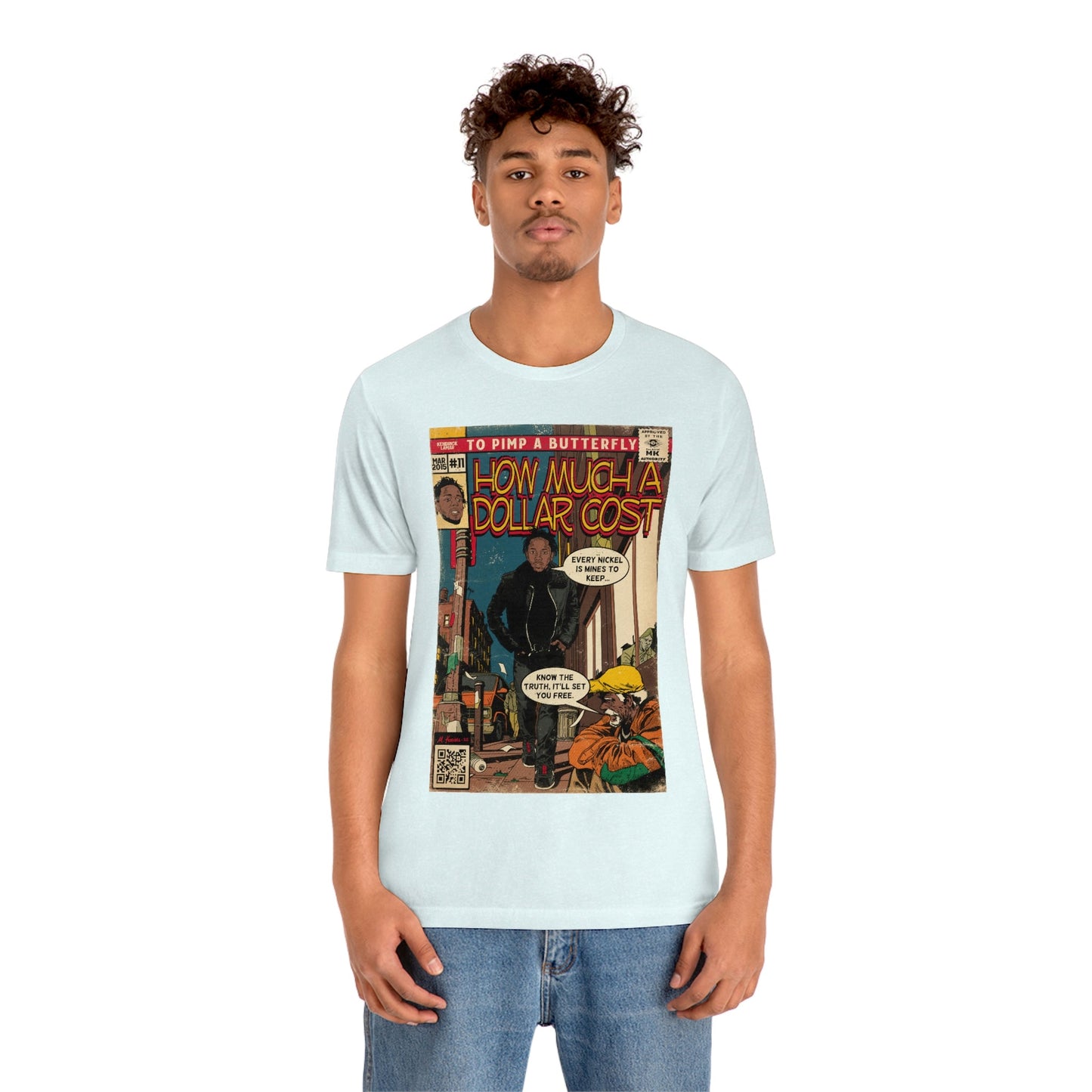 Kendrick Lamar - How Much A Dollar Cost - Unisex Jersey Short Sleeve Tee