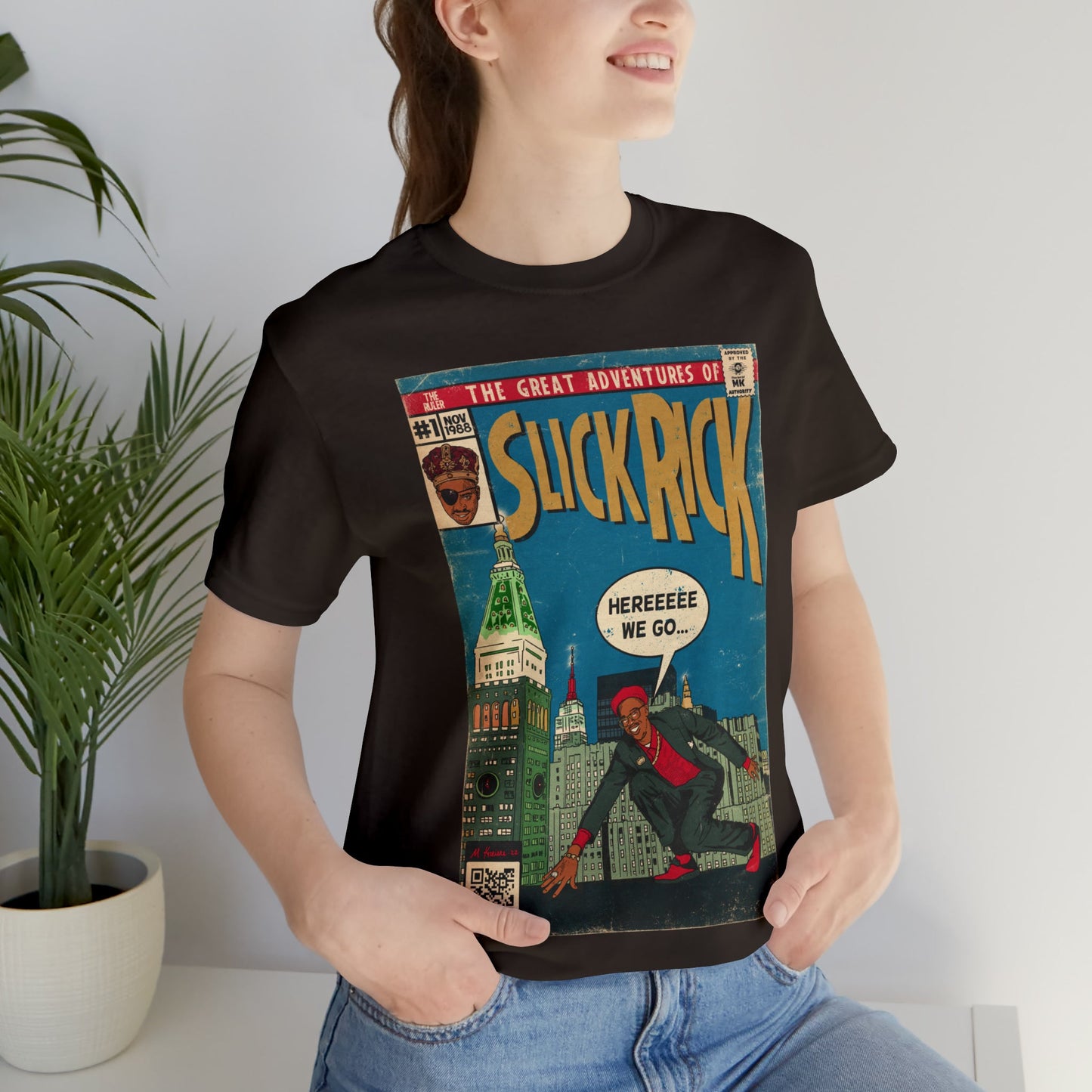 The Great Adventures of Slick Rick - Comic Art - Unisex Jersey Short Sleeve Tee