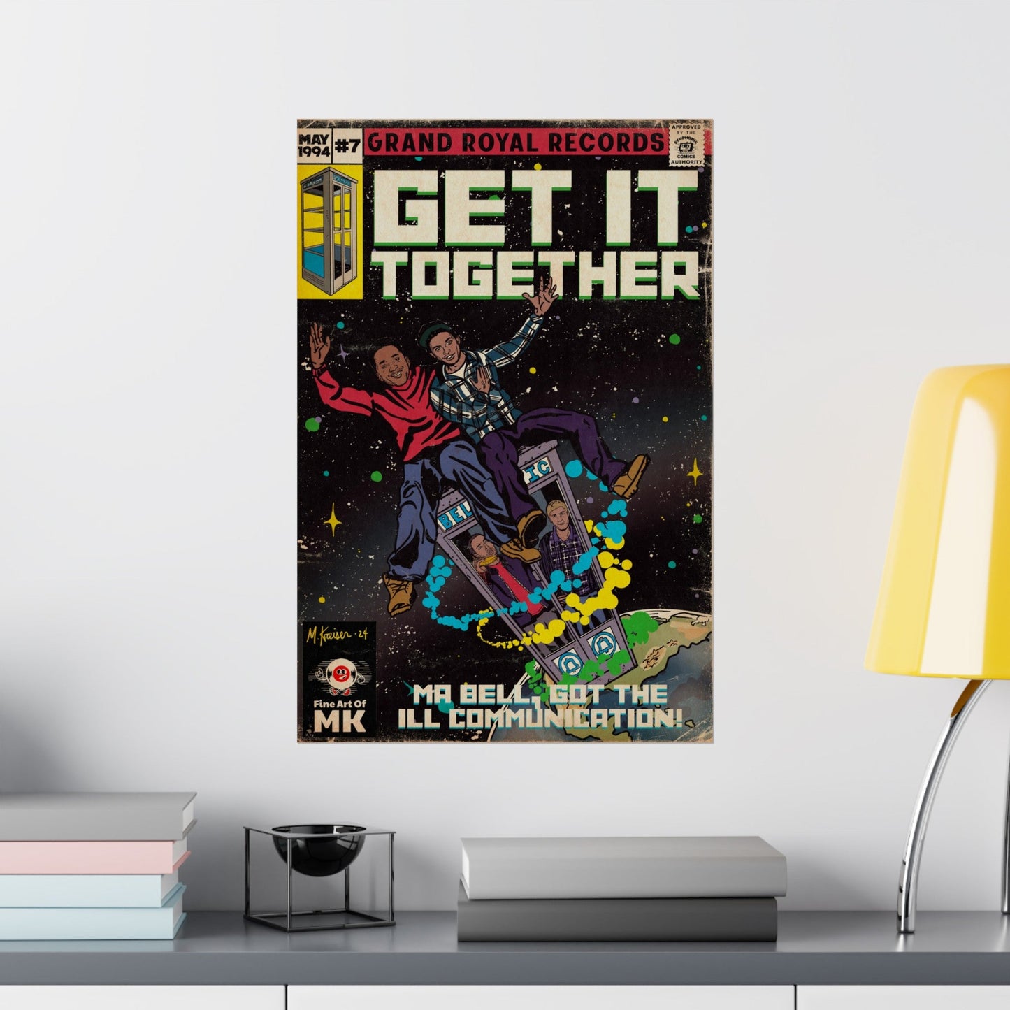 Beastie Boys & Q-Tip - Get it Together - Matte Vertical Posters