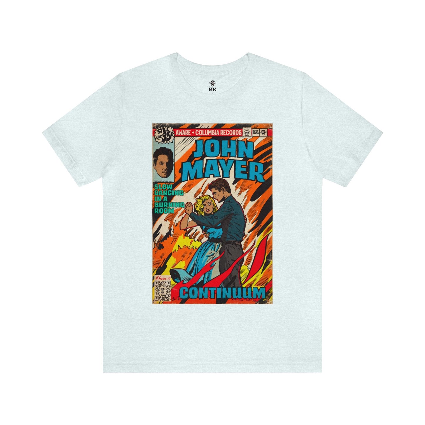 John Mayer - Slow Dancing in a Burning Room - Unisex Jersey Short Sleeve Tee