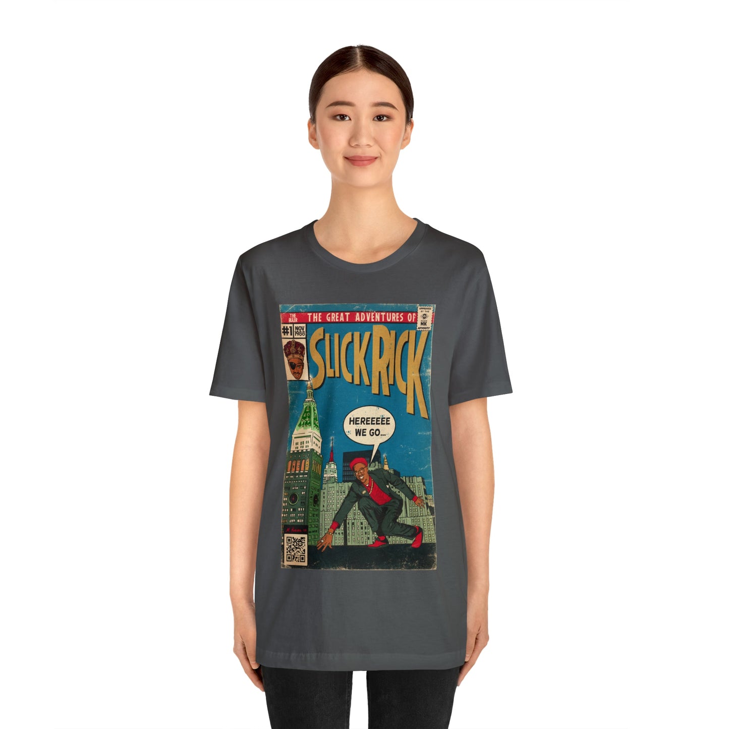 The Great Adventures of Slick Rick - Comic Art - Unisex Jersey Short Sleeve Tee