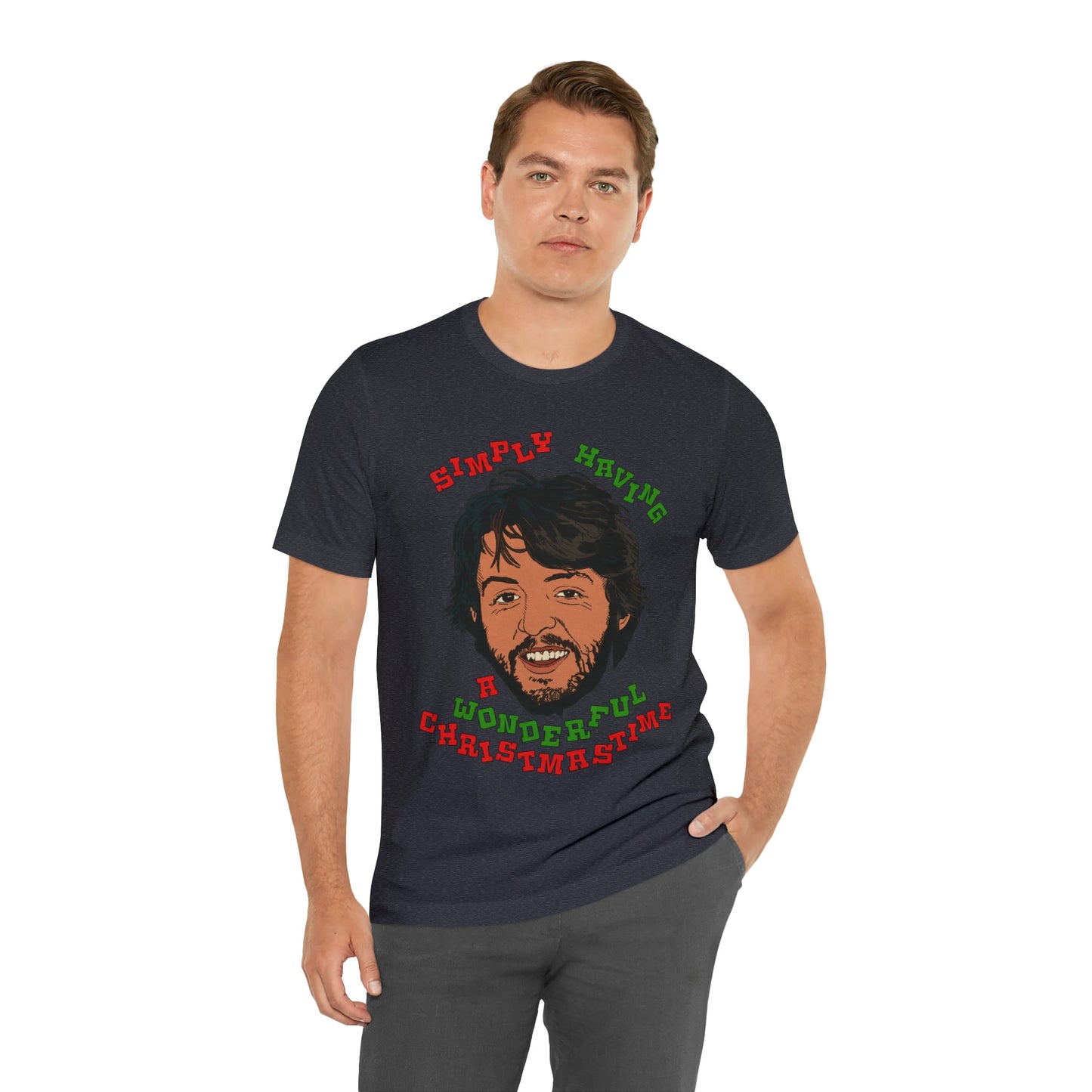 Paul McCartney - Wonderful Christmastime - Unisex Jersey Short Sleeve Tee