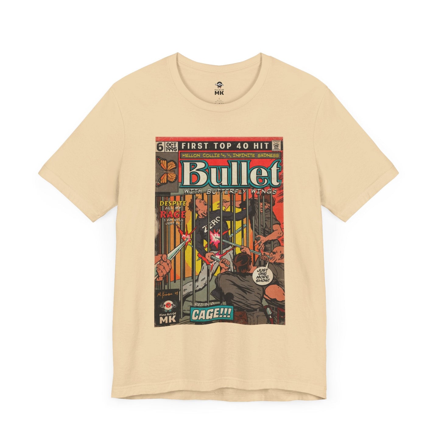 Smashing Pumpkins - Bullet With Butterfly Wings - Unisex Jersey Short Sleeve Tee