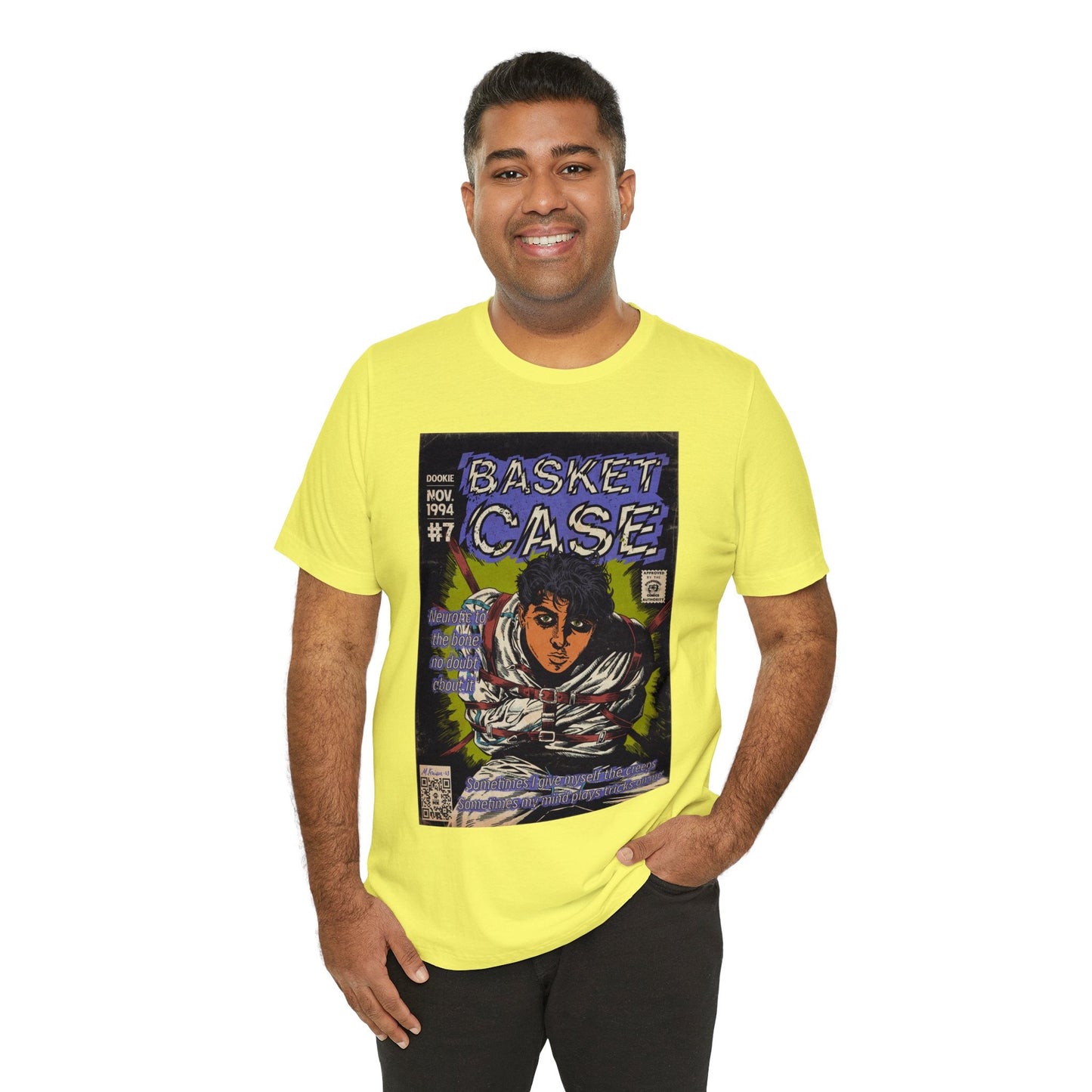 Green Day - Basket Case - Unisex Jersey Short Sleeve Tee