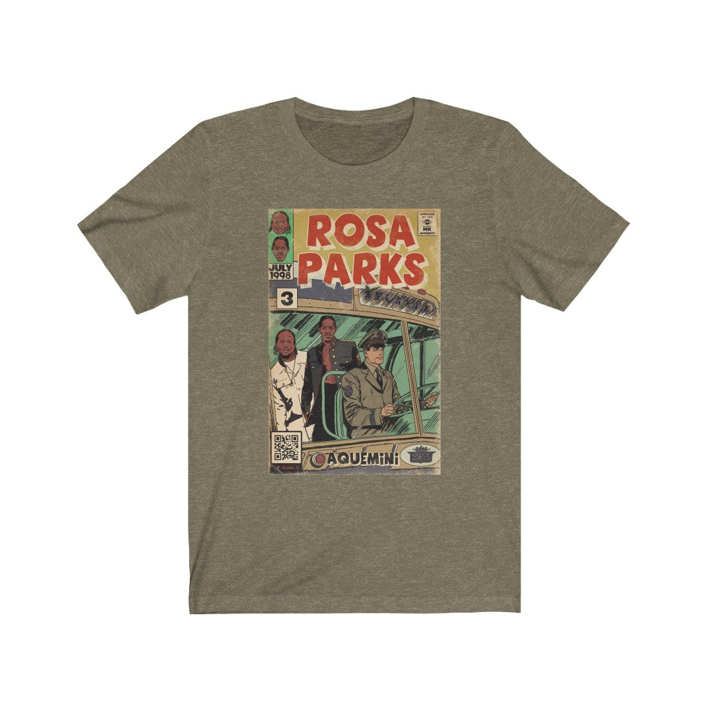 OutKast - Rosa Parks Hip Hop Comic Art - Unisex Jersey Short Sleeve Tee