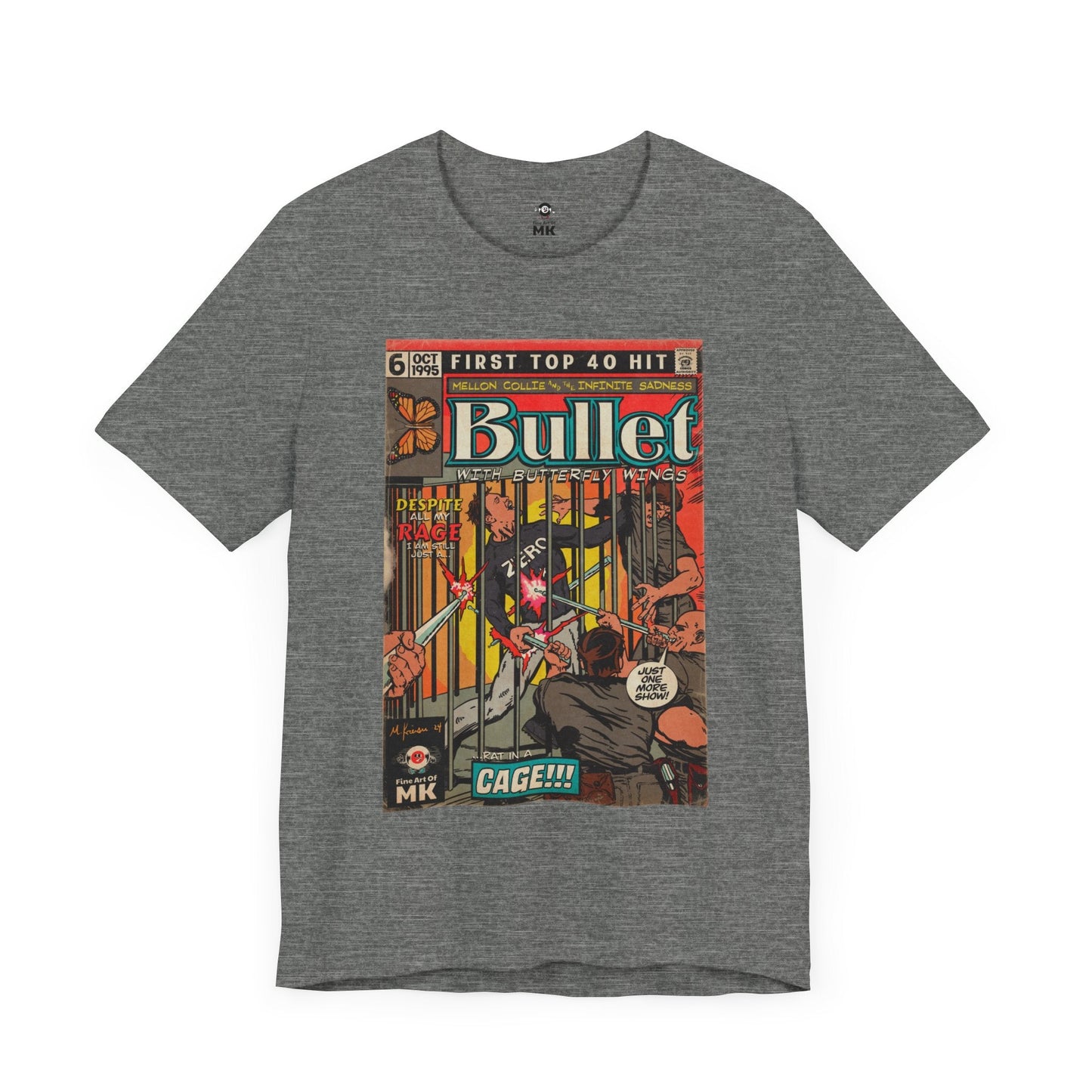 Smashing Pumpkins - Bullet With Butterfly Wings - Unisex Jersey Short Sleeve Tee