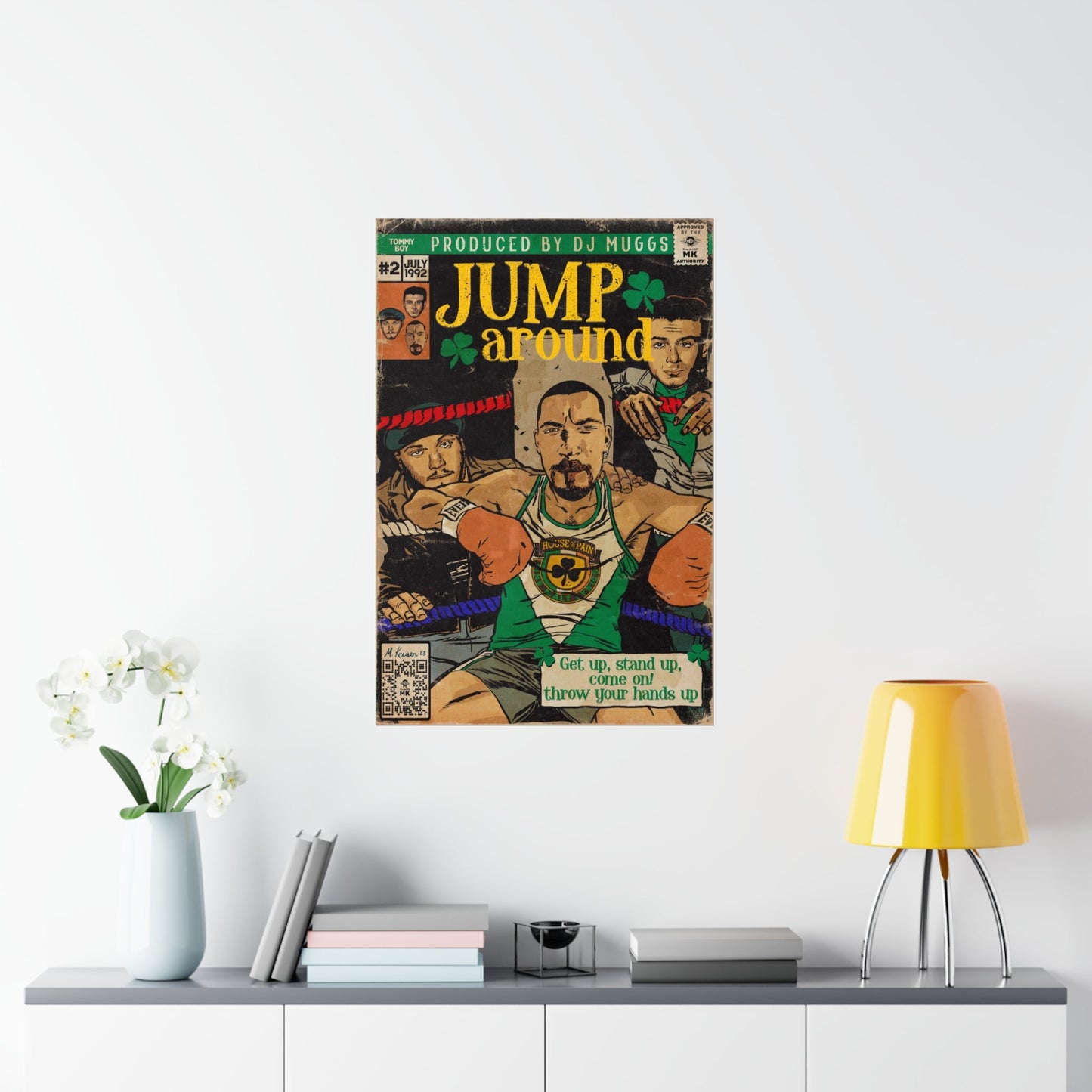 House of Pain - Jump Around -  Vertical Matte Poster