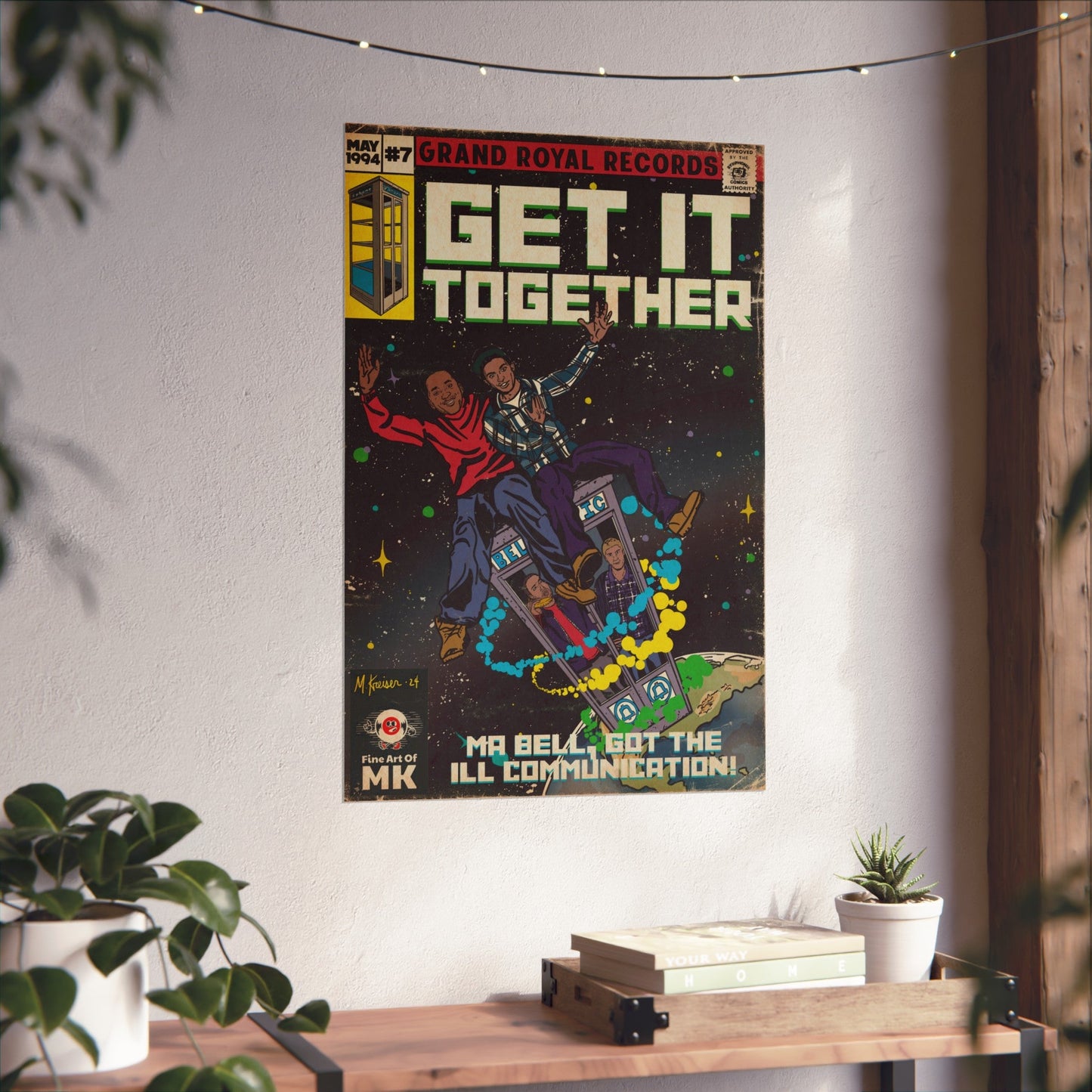 Beastie Boys & Q-Tip - Get it Together - Matte Vertical Posters