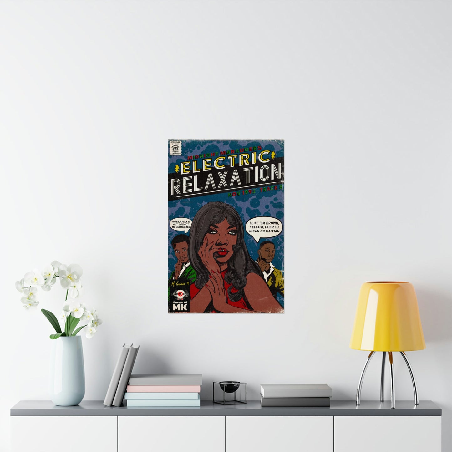 A Tribe Called Quest - Electric Relaxation- Matte Vertical Poster