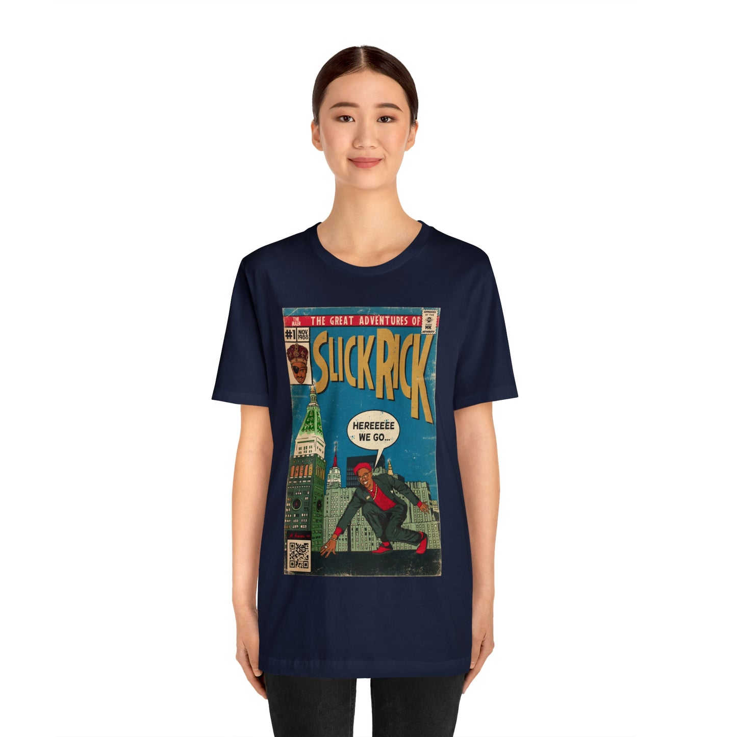 The Great Adventures of Slick Rick - Comic Art - Unisex Jersey Short Sleeve Tee