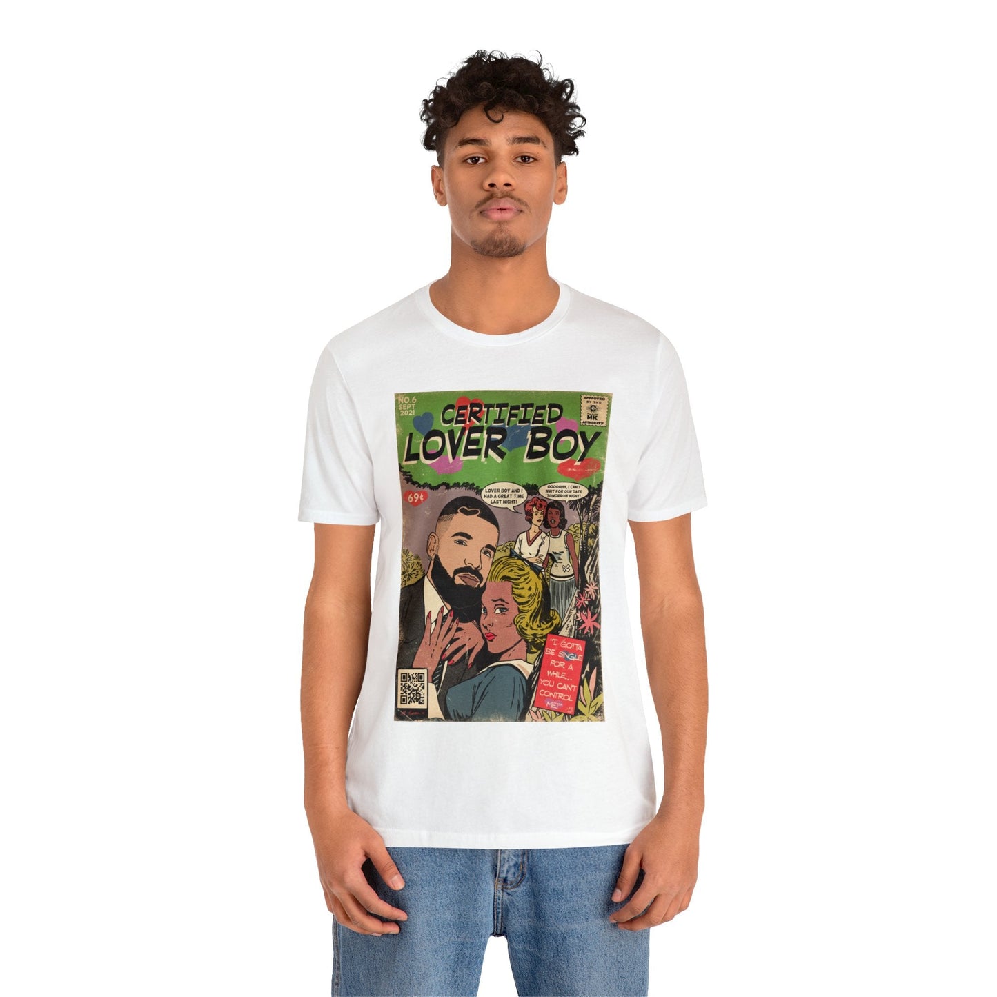 Drake - Certified Lover Boy - Hip Hop Comics - Unisex Jersey Short Sleeve Tee