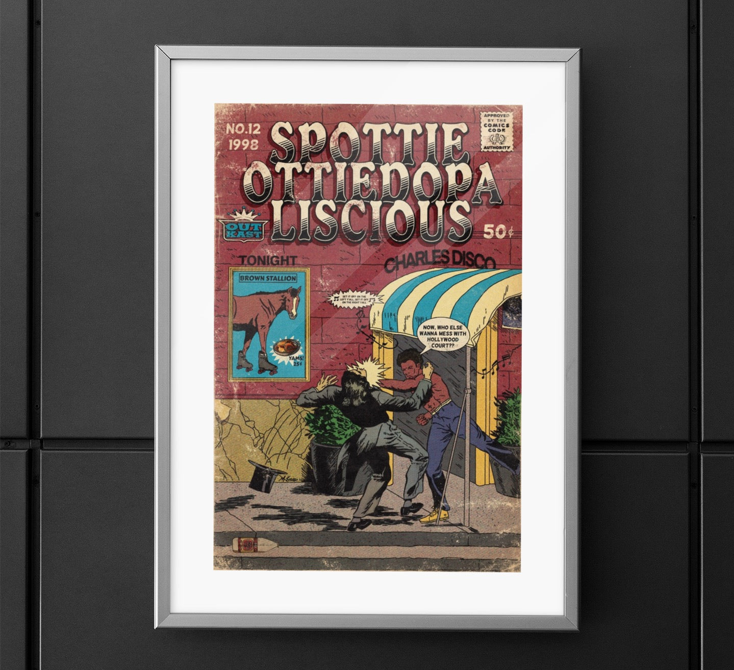 OutKast- SpottieOttieDopaLiscious- Vertical Matte Poster