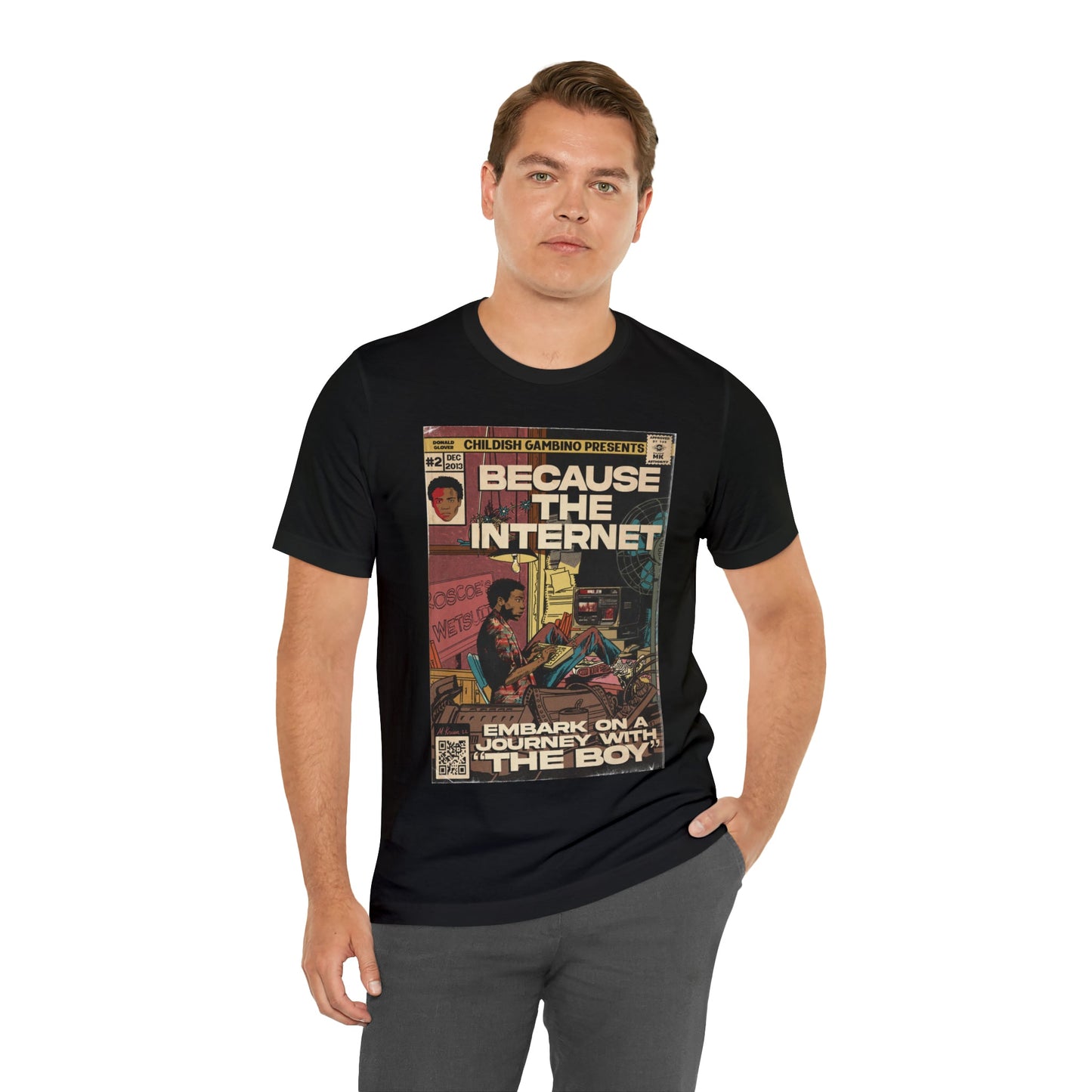 Childish Gambino- Because The Internet - Unisex Jersey Short Sleeve Tee