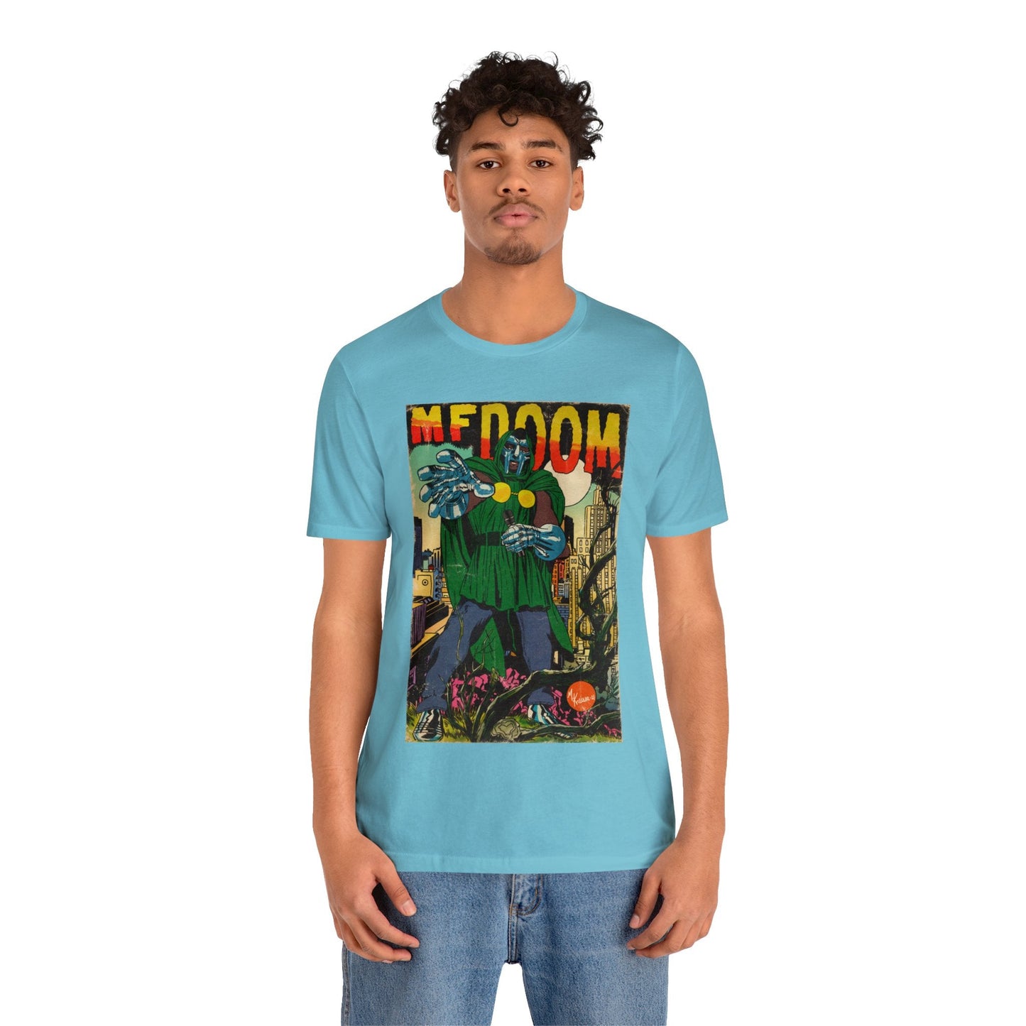 MF DOOM - Comic Book Art - Unisex Jersey T-Shirt