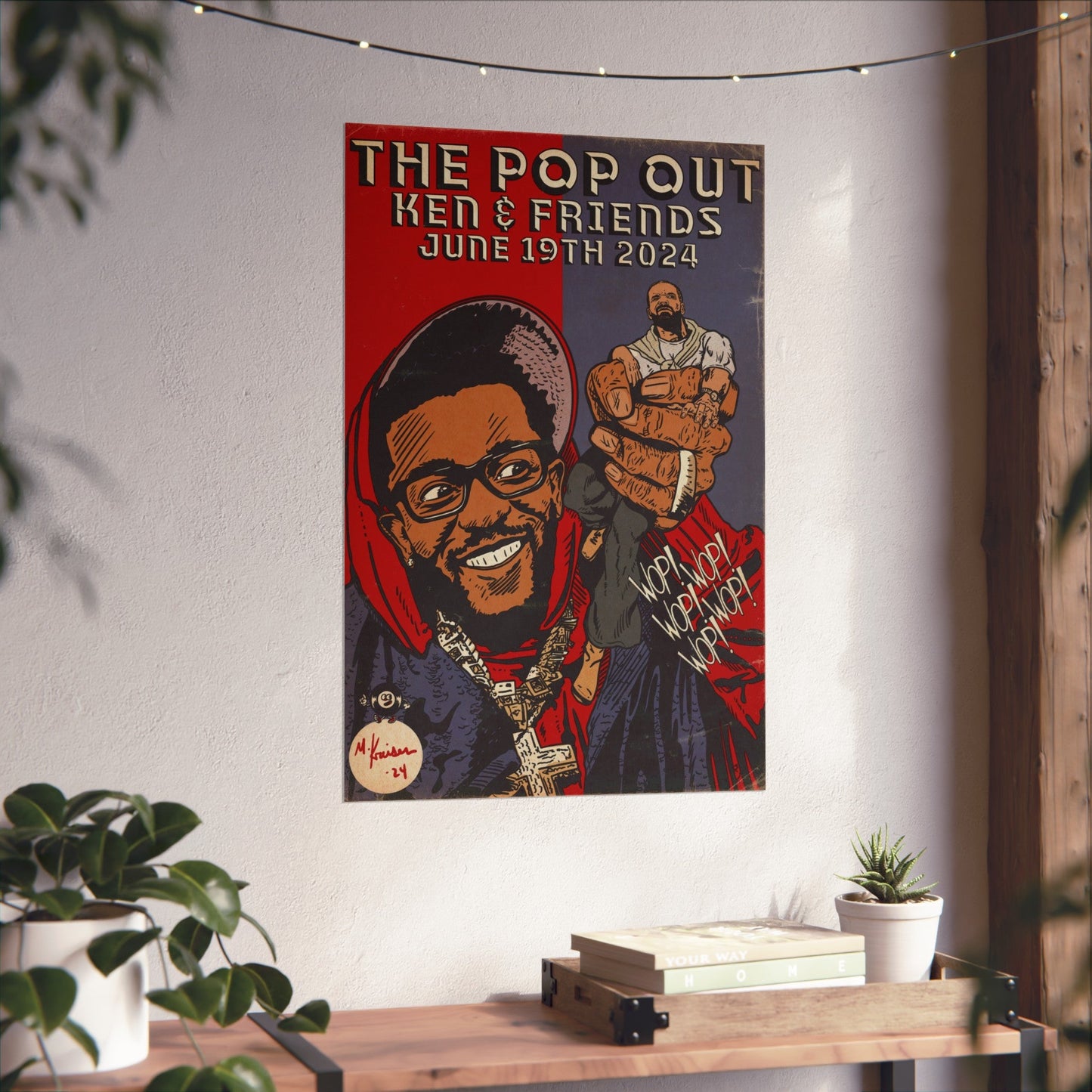 Kendrick Lamar - The Pop Out - Matte Vertical Poster