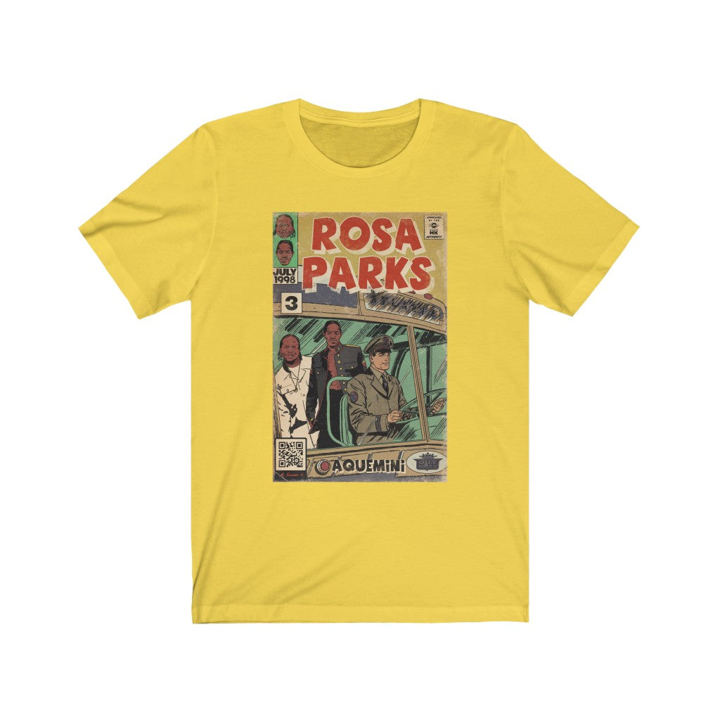 OutKast - Rosa Parks Hip Hop Comic Art - Unisex Jersey Short Sleeve Tee