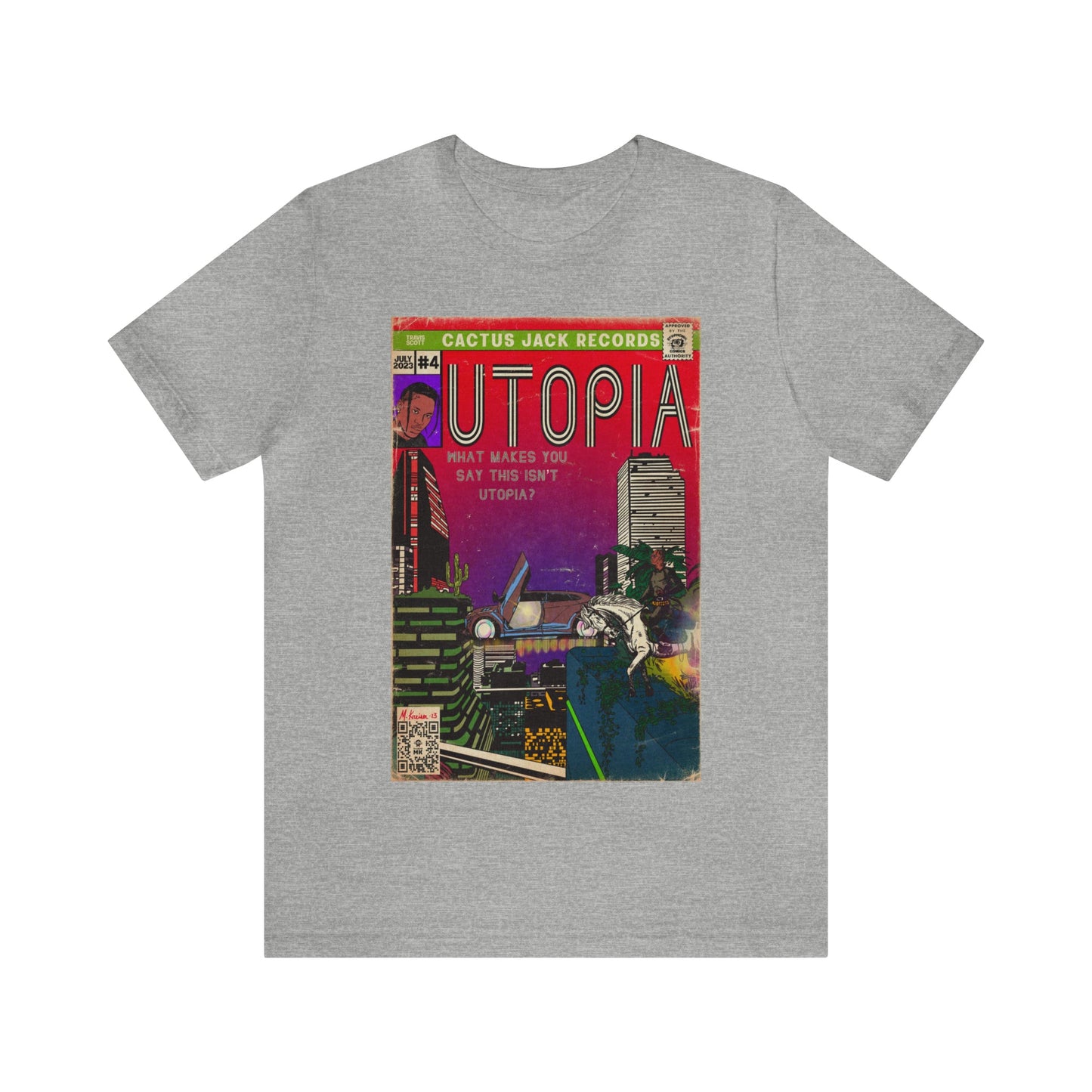 Travis Scott - Utopia - Unisex Jersey Short Sleeve Tee