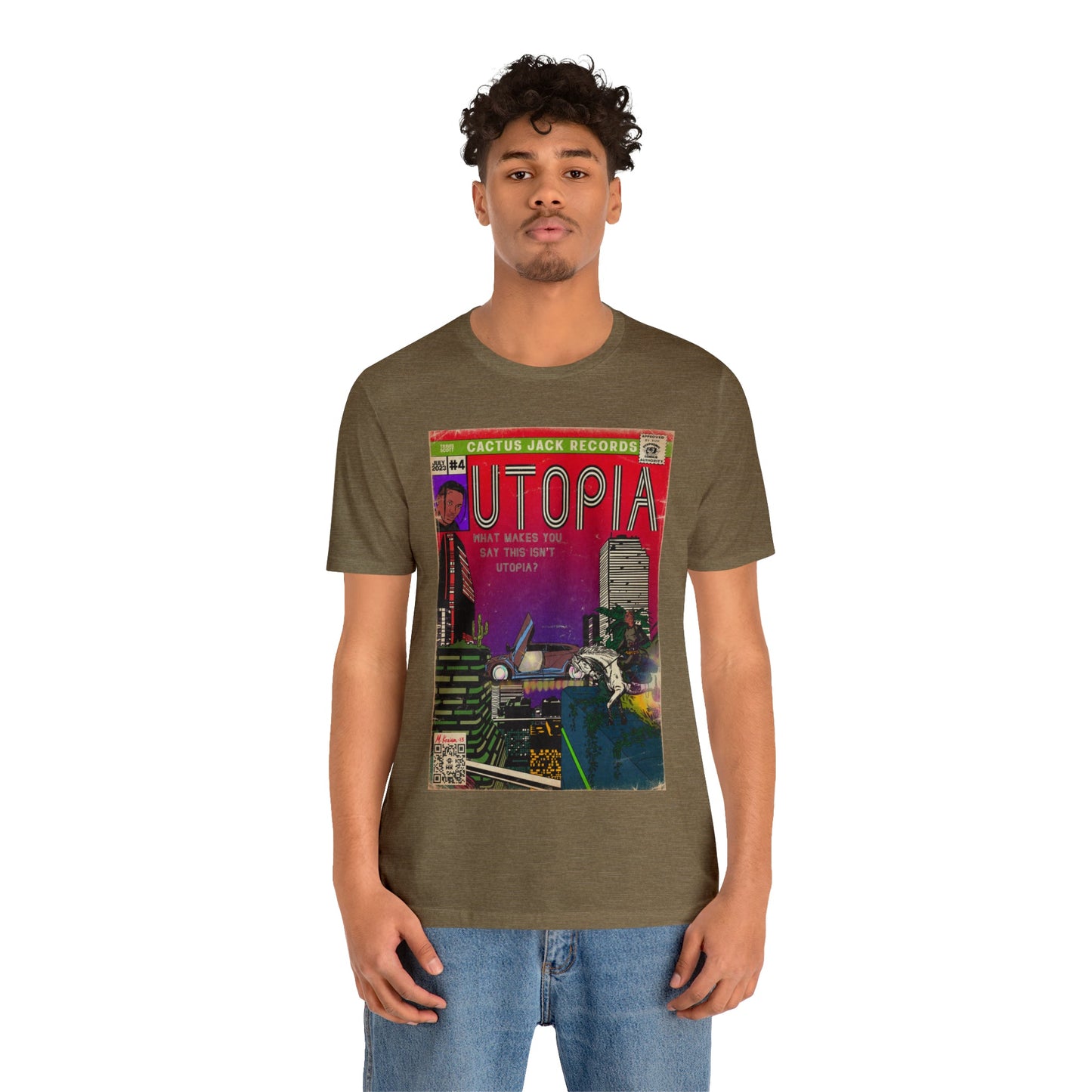 Travis Scott - Utopia - Unisex Jersey Short Sleeve Tee