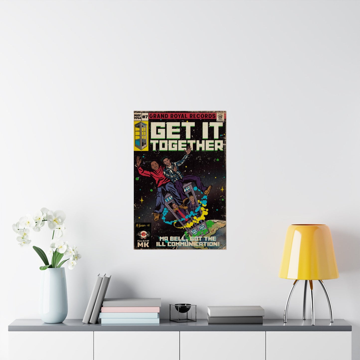 Beastie Boys & Q-Tip - Get it Together - Matte Vertical Posters