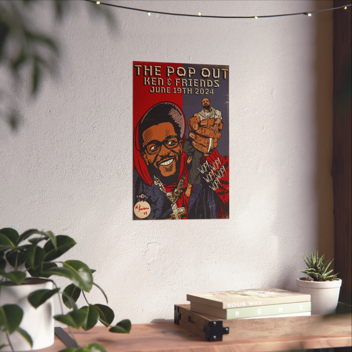 Kendrick Lamar - The Pop Out - Matte Vertical Poster