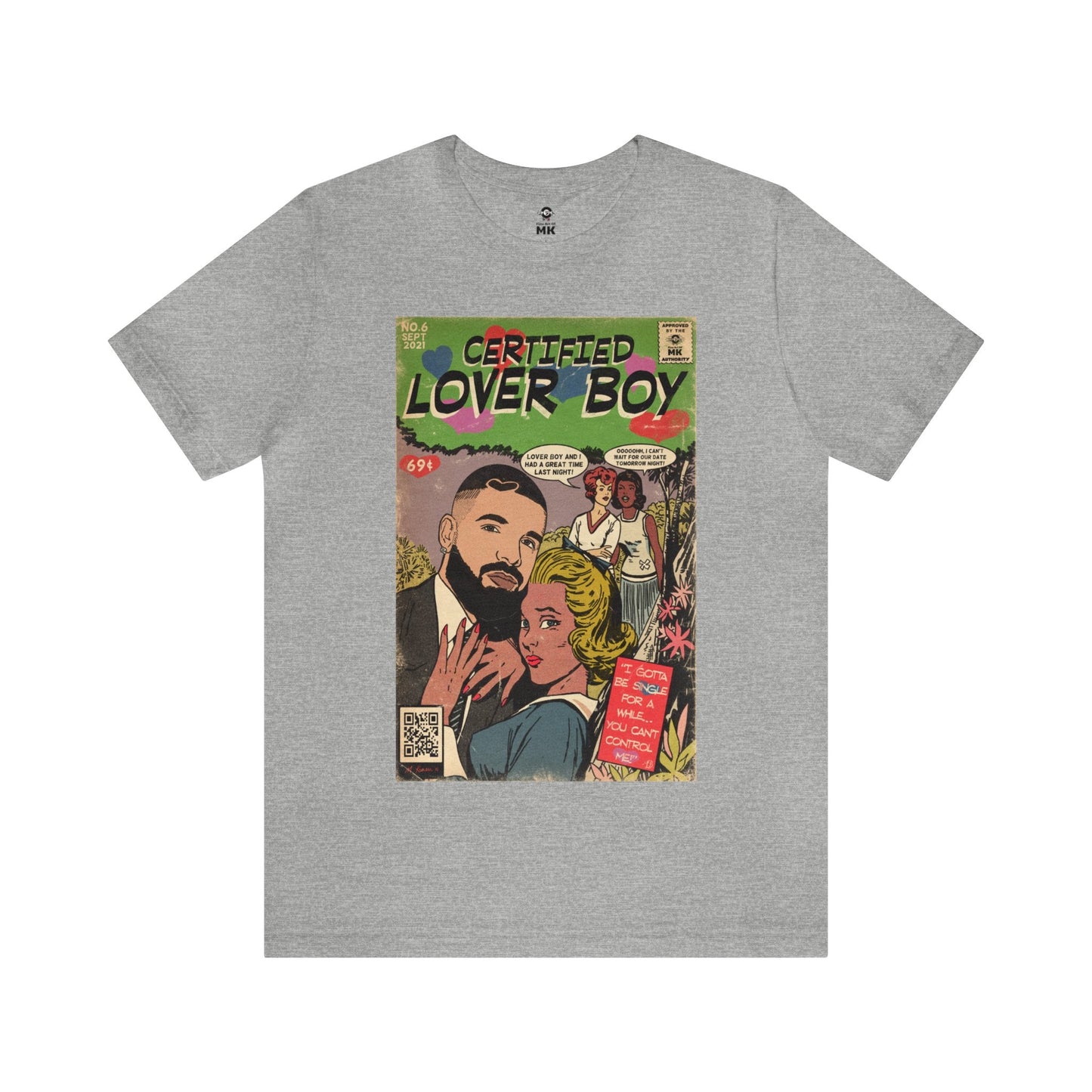 Drake - Certified Lover Boy - Hip Hop Comics - Unisex Jersey Short Sleeve Tee